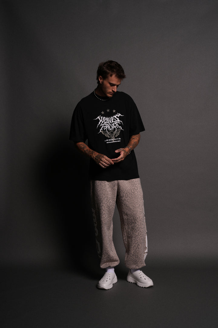 Iron Pack "Premium" Oversized Tee in Black