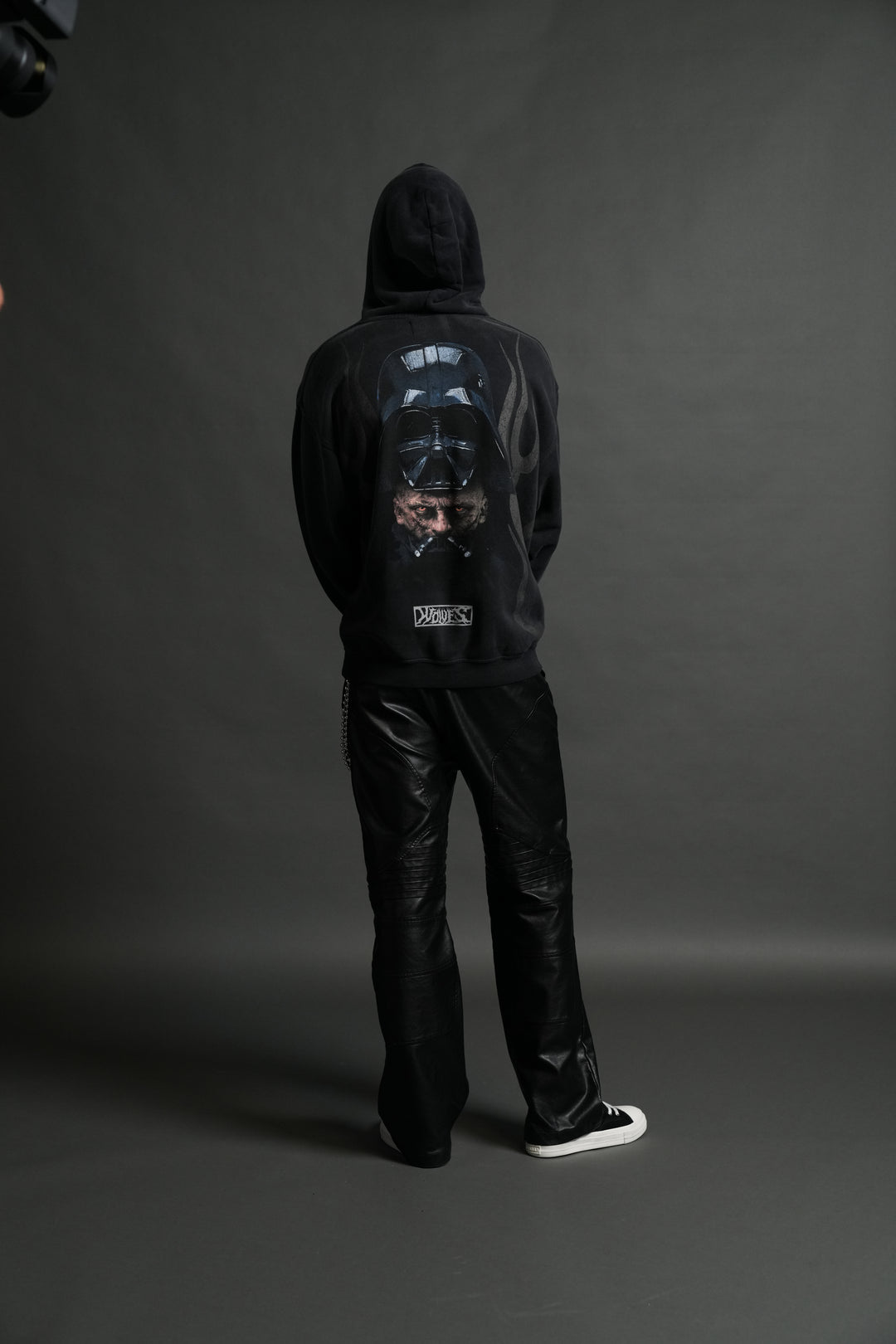 Ashes of the Dark V2 "Pierce" Hoodie in Black Drift Wash