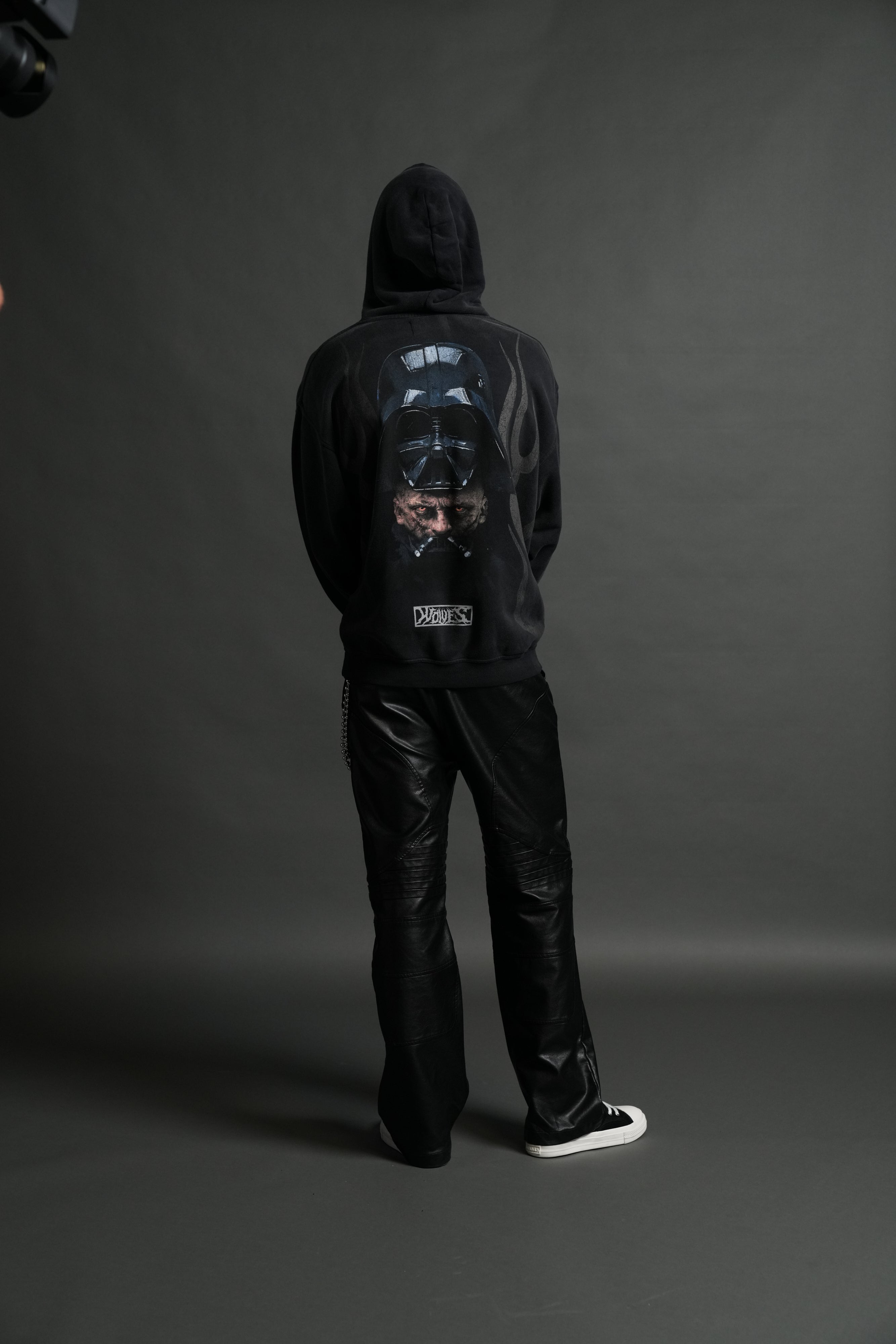 Ashes of the Dark V2 "Pierce" Hoodie in Black Drift Wash
