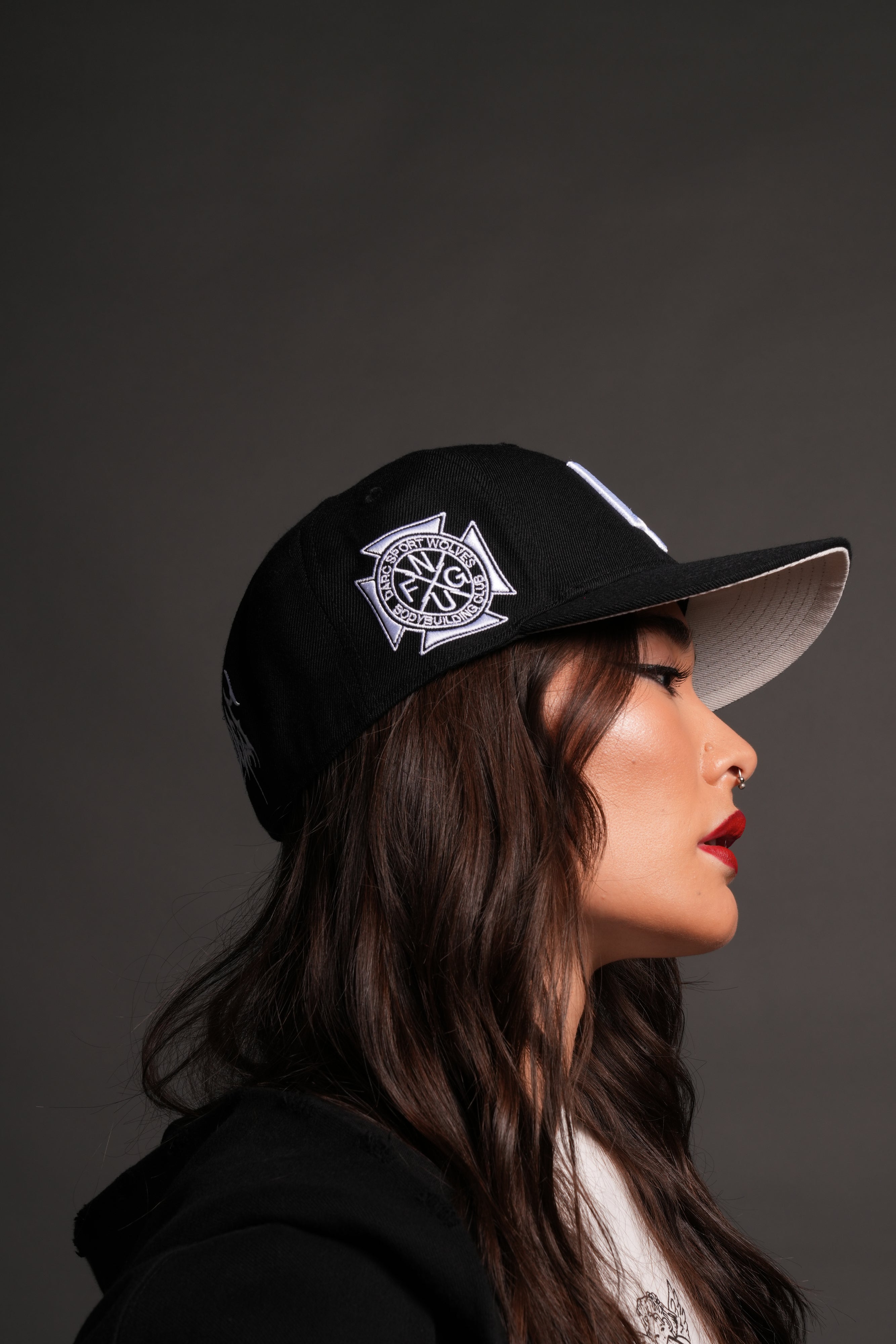 Los Angeles Forever Fitted Cap in Black