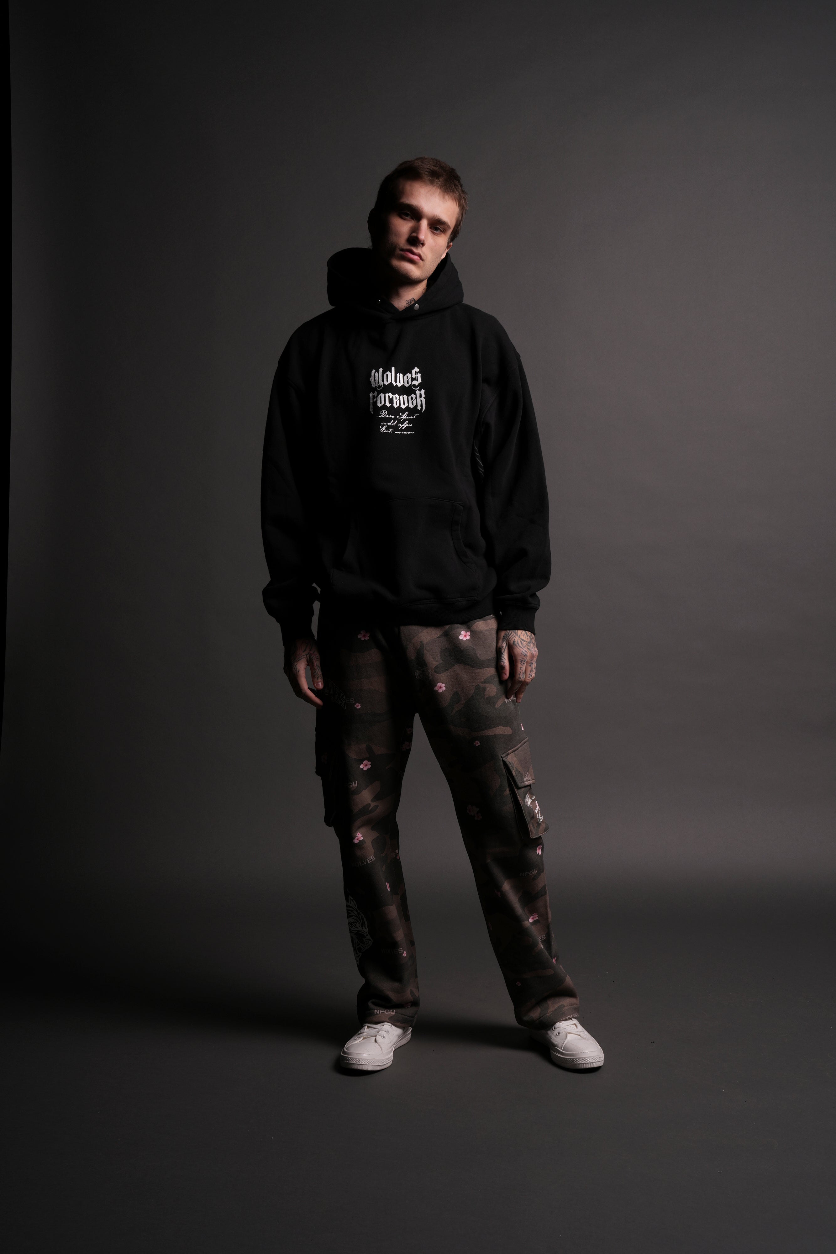 Live Or Die "Cornell" Hoodie in Black