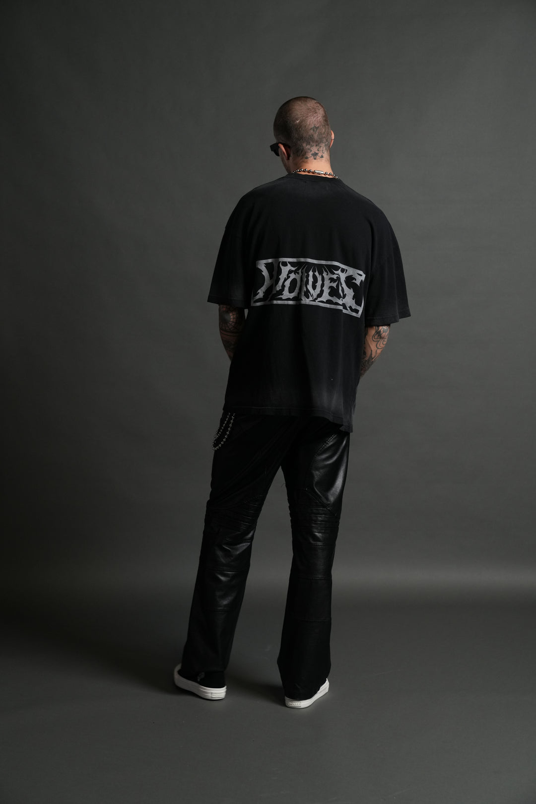Ashes of the Dark V2 "Premium" Oversized Tee in Black Drift Wash