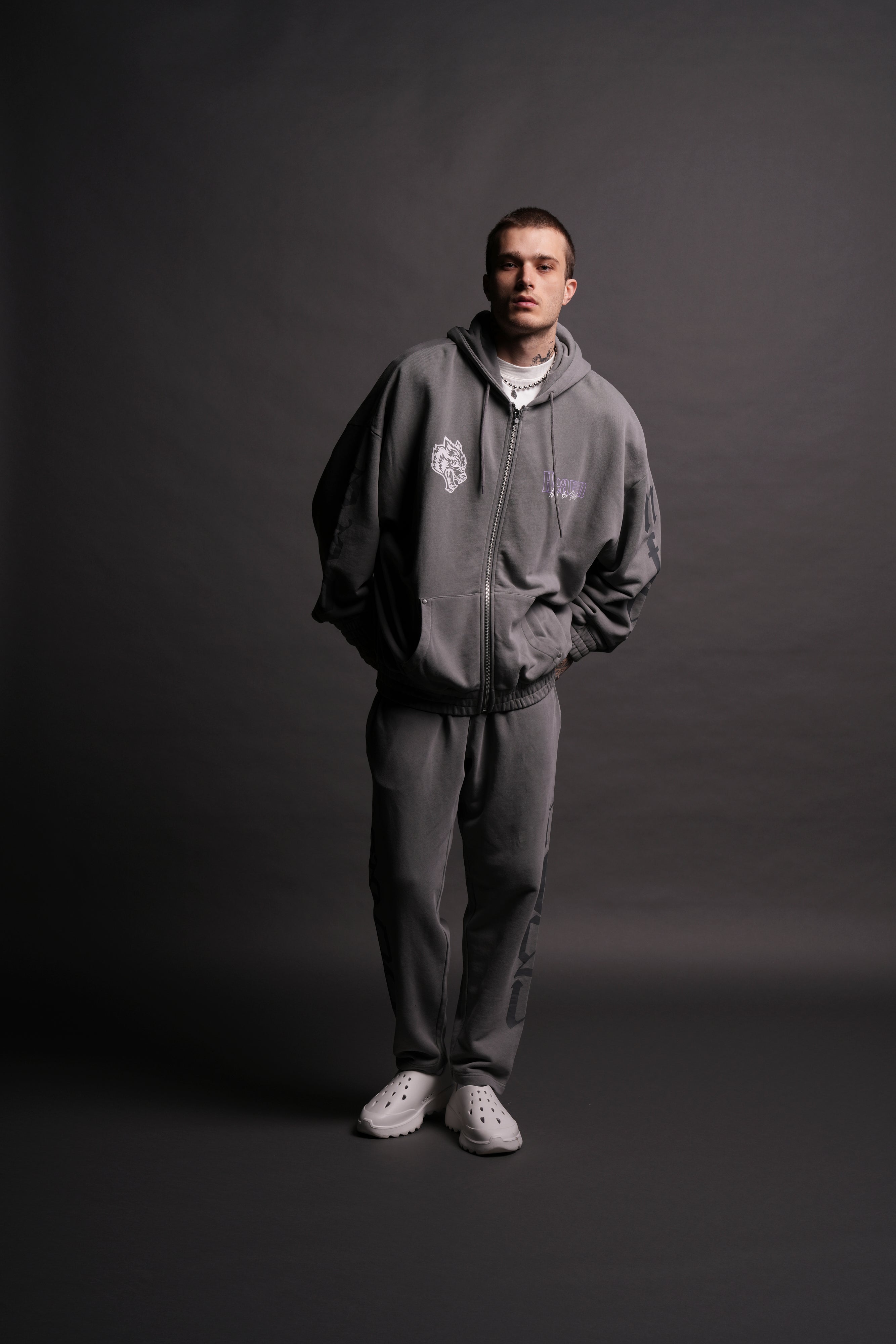 SSDDNFGU Forever Kumite V2 Sweat Pants in Dove Gray