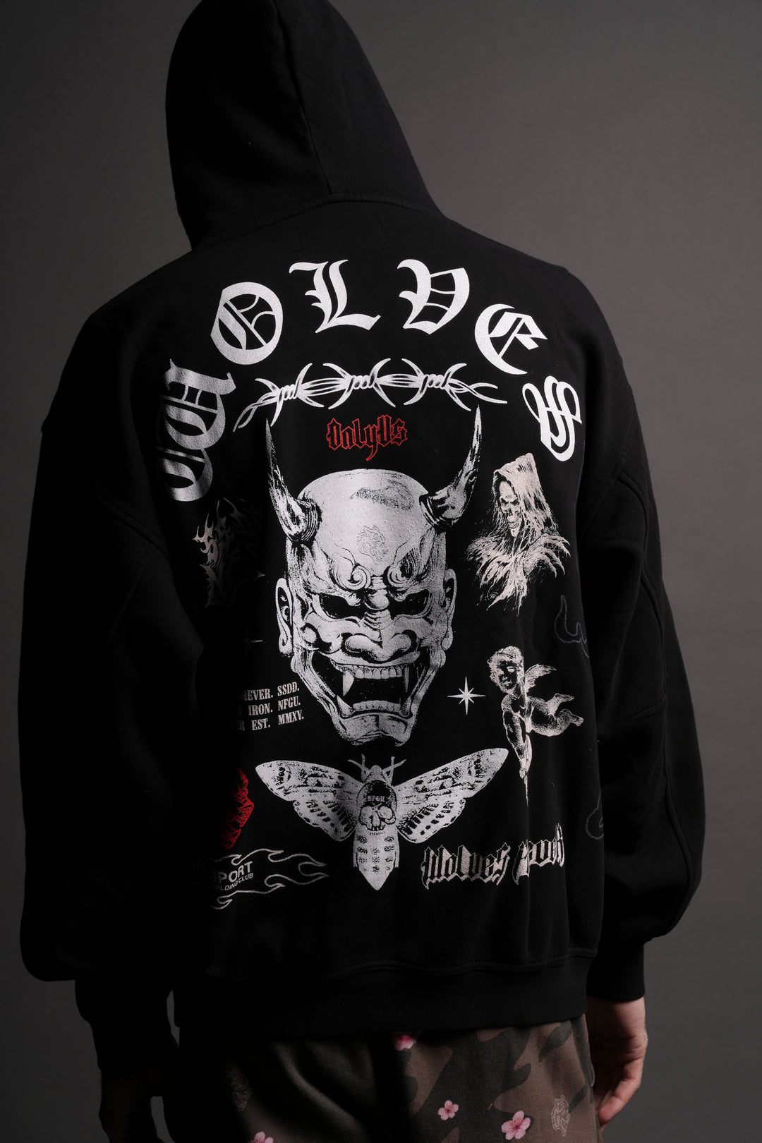 Live Or Die "Cornell" Hoodie in Black