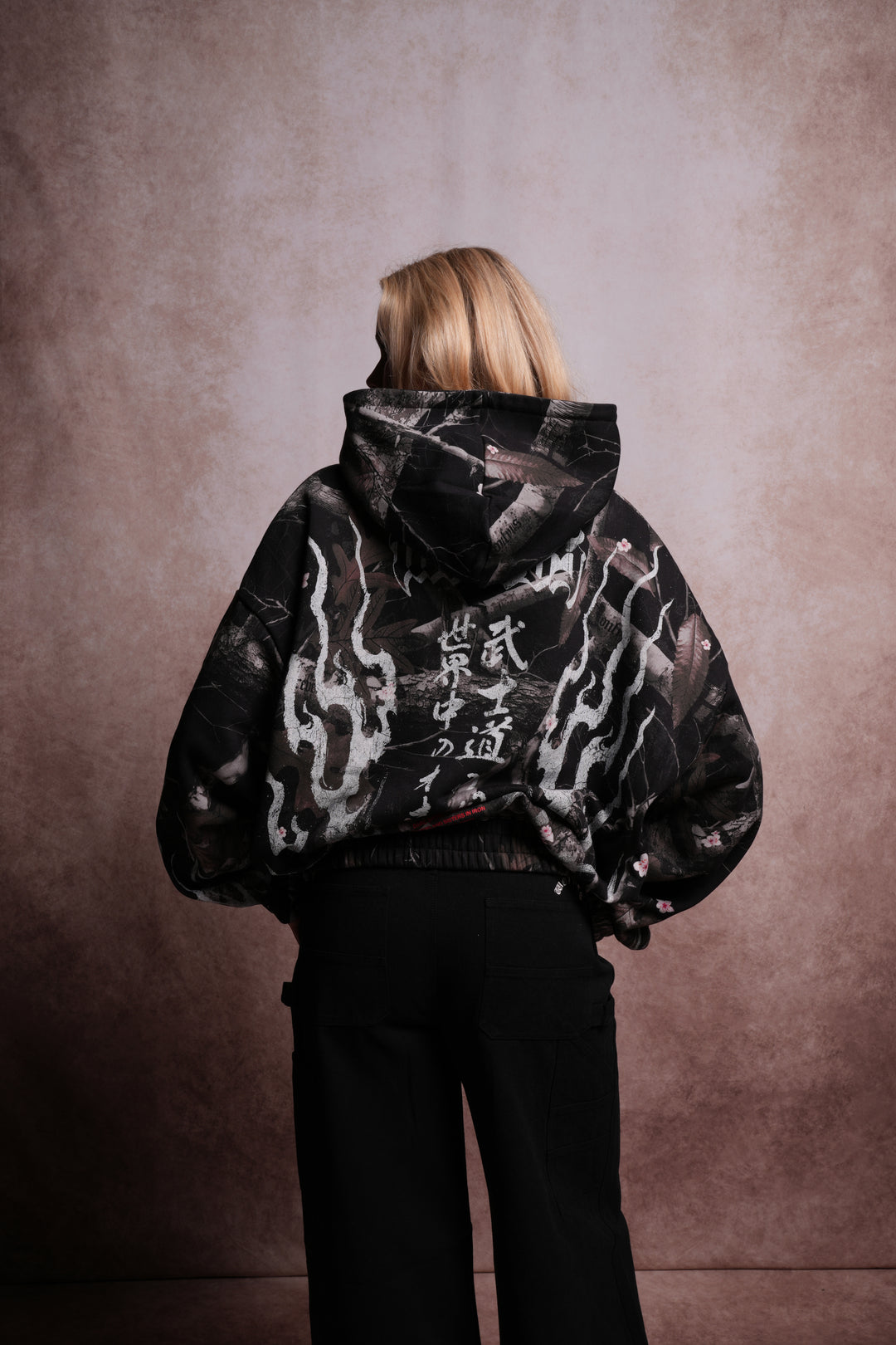 Darc Infernal "Chambers" Zip Hoodie in Darc Blossom Woodland Camo