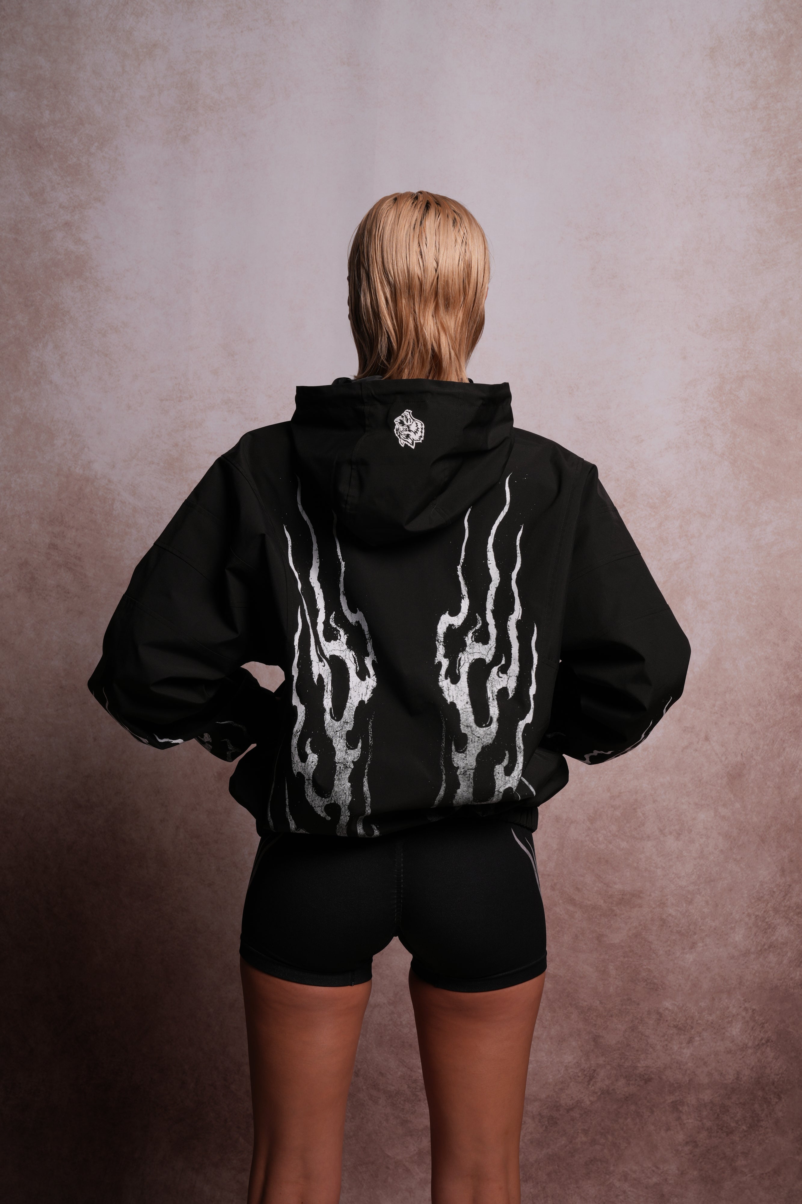 Darc Infernal Brolic Unisex Track Jacket in Black