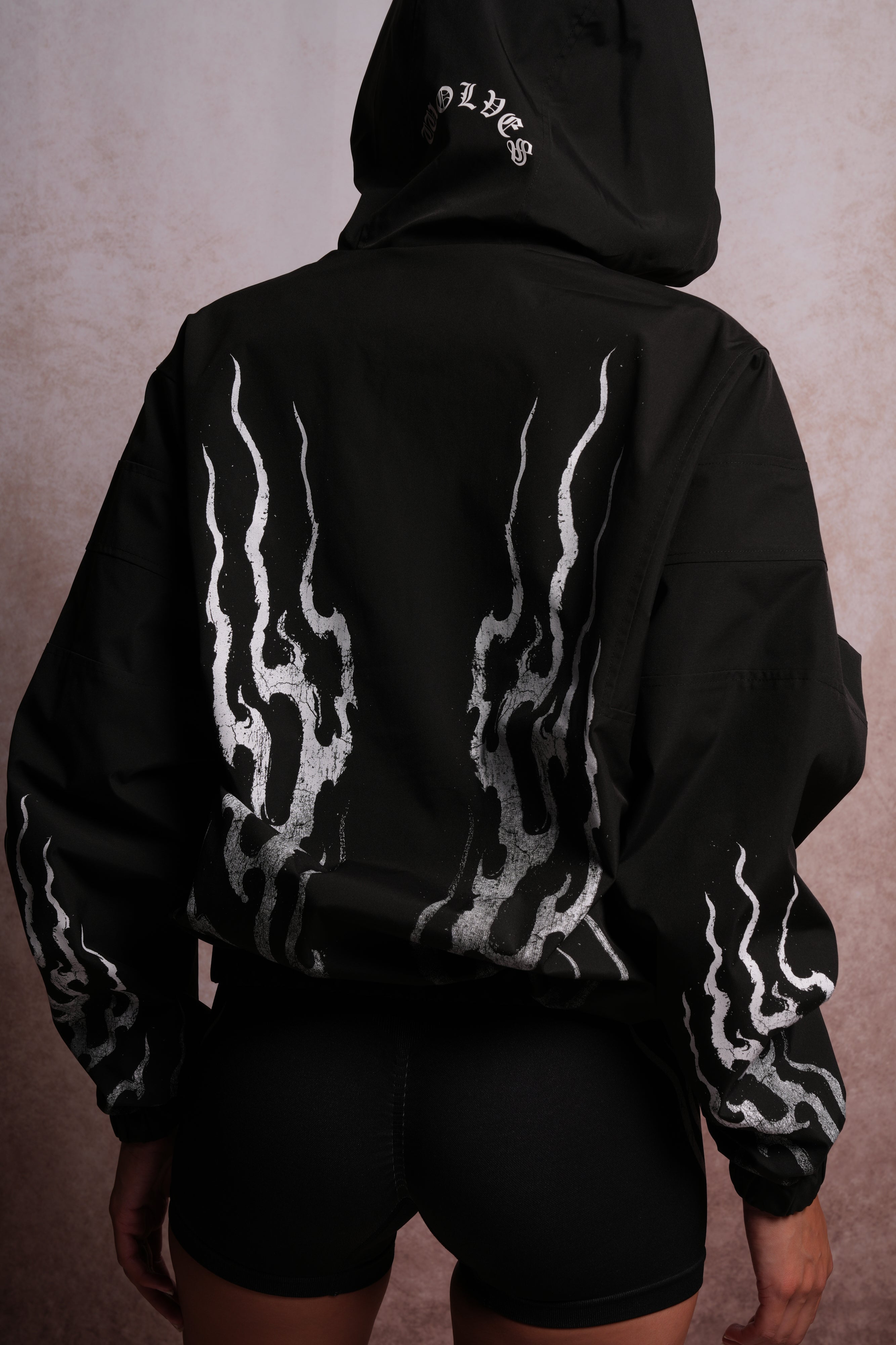 Darc Infernal Brolic Unisex Track Jacket in Black
