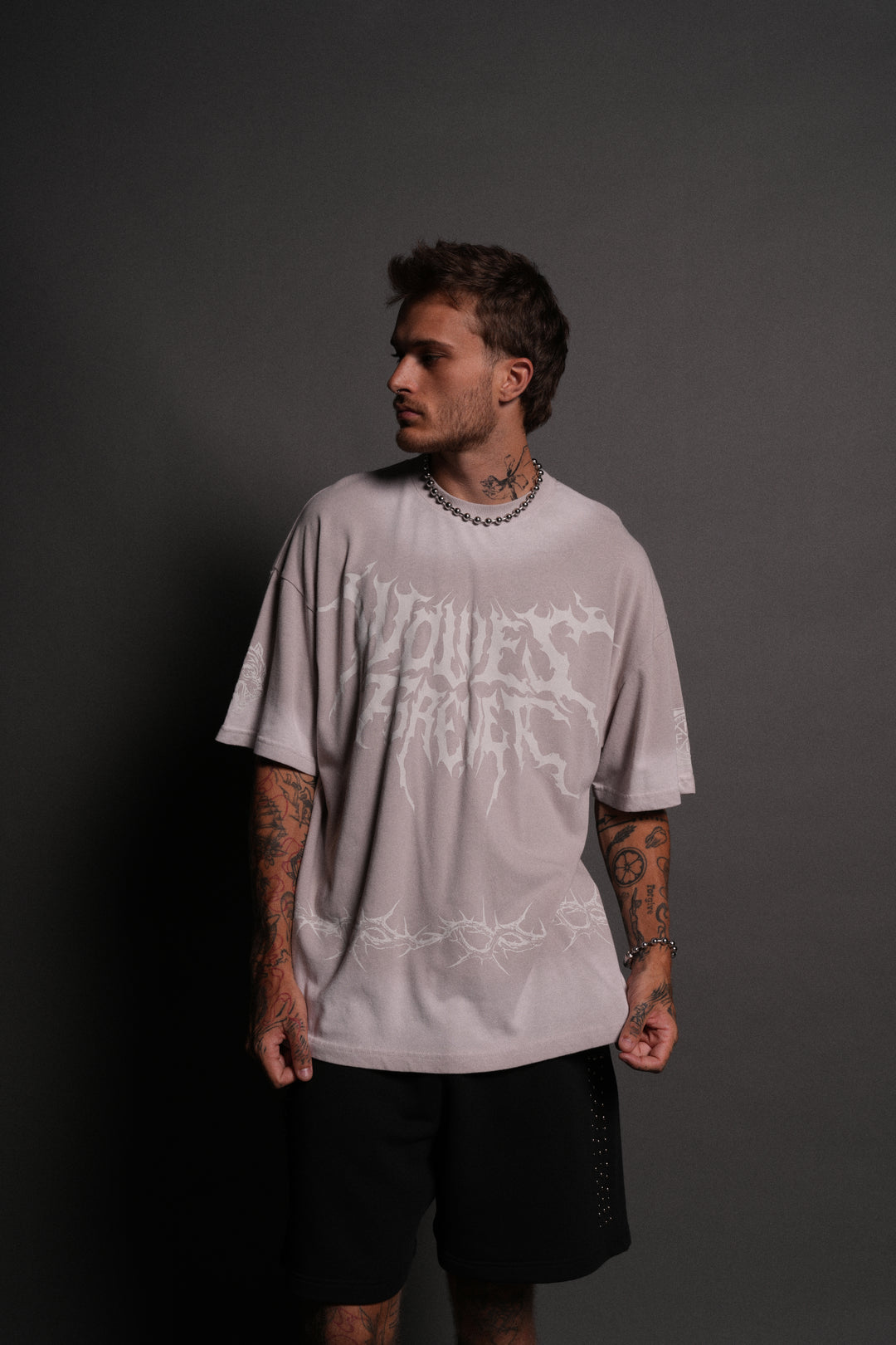 Surrounded by Thorns "Premium" Oversized Tee in Clay