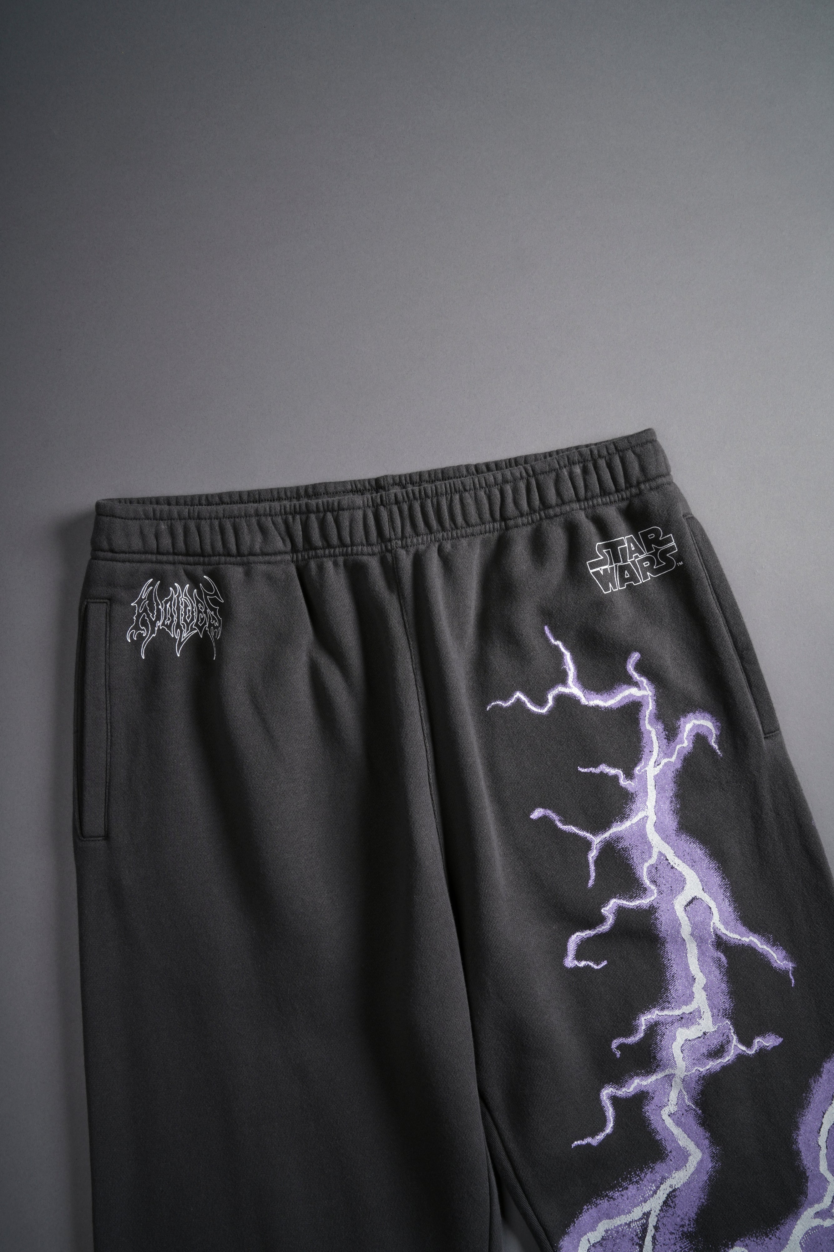 Ride The Lightning Post Lounge Sweats in Wolf Gray