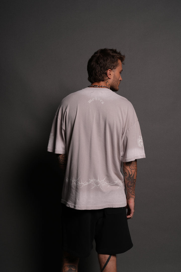 Surrounded by Thorns "Premium" Oversized Tee in Clay