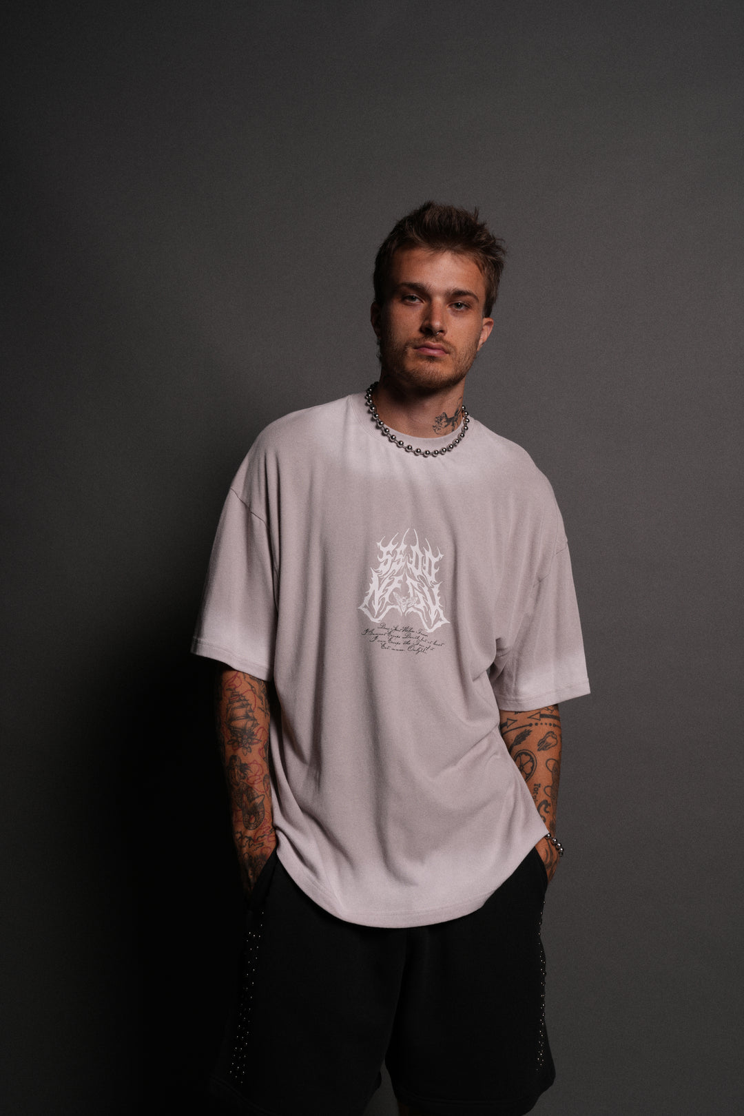Messengers "Premium" Oversized Tee in Clay