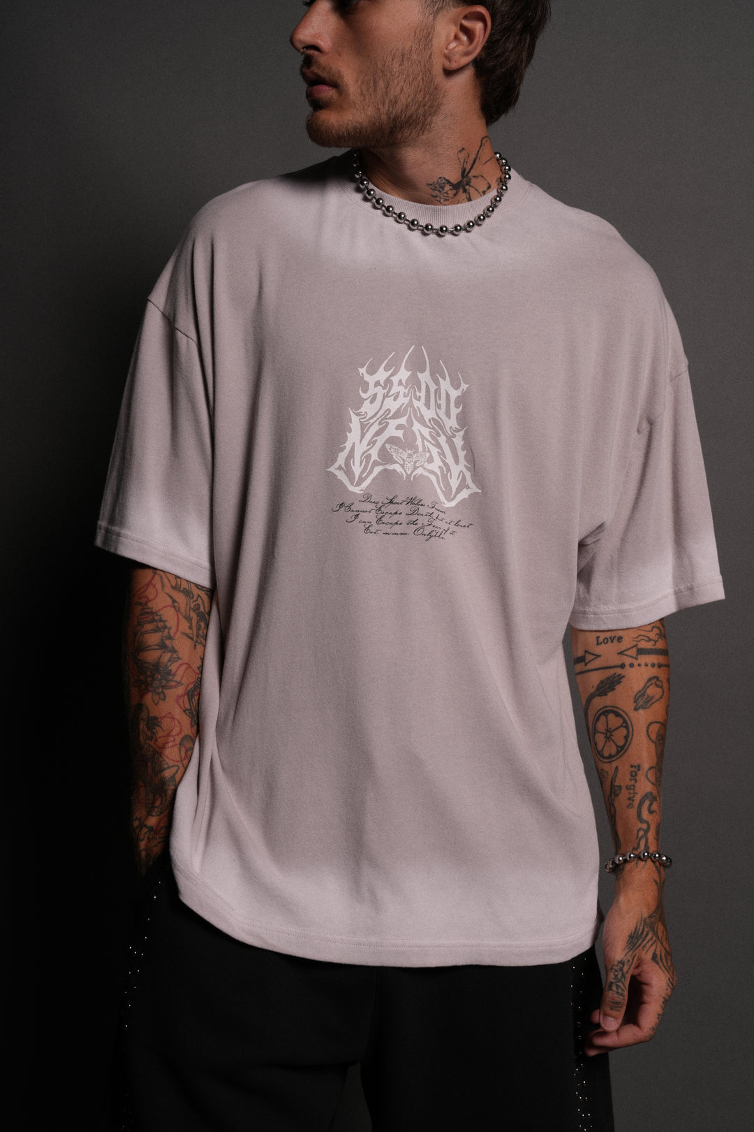 Messengers "Premium" Oversized Tee in Clay