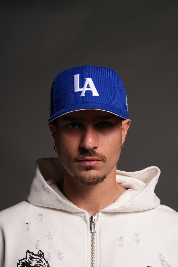 Los Angeles Forever Fitted Cap in La Blue