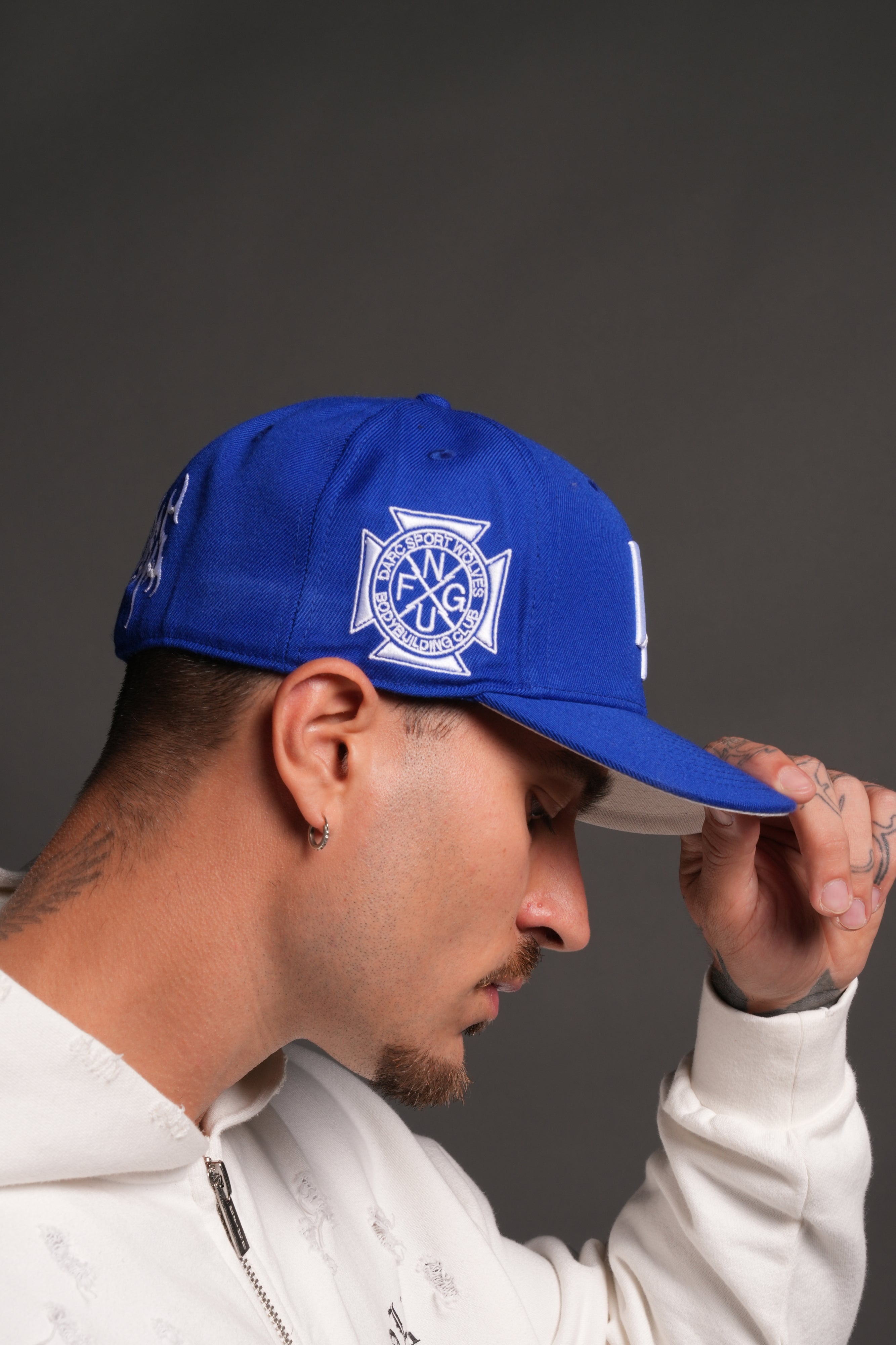 キャップ Darc Sport LUCKY BIG C SNAPBACK CAP NAVY Los Angeles Forever Fitted Cap in La Blue – DarcSport
