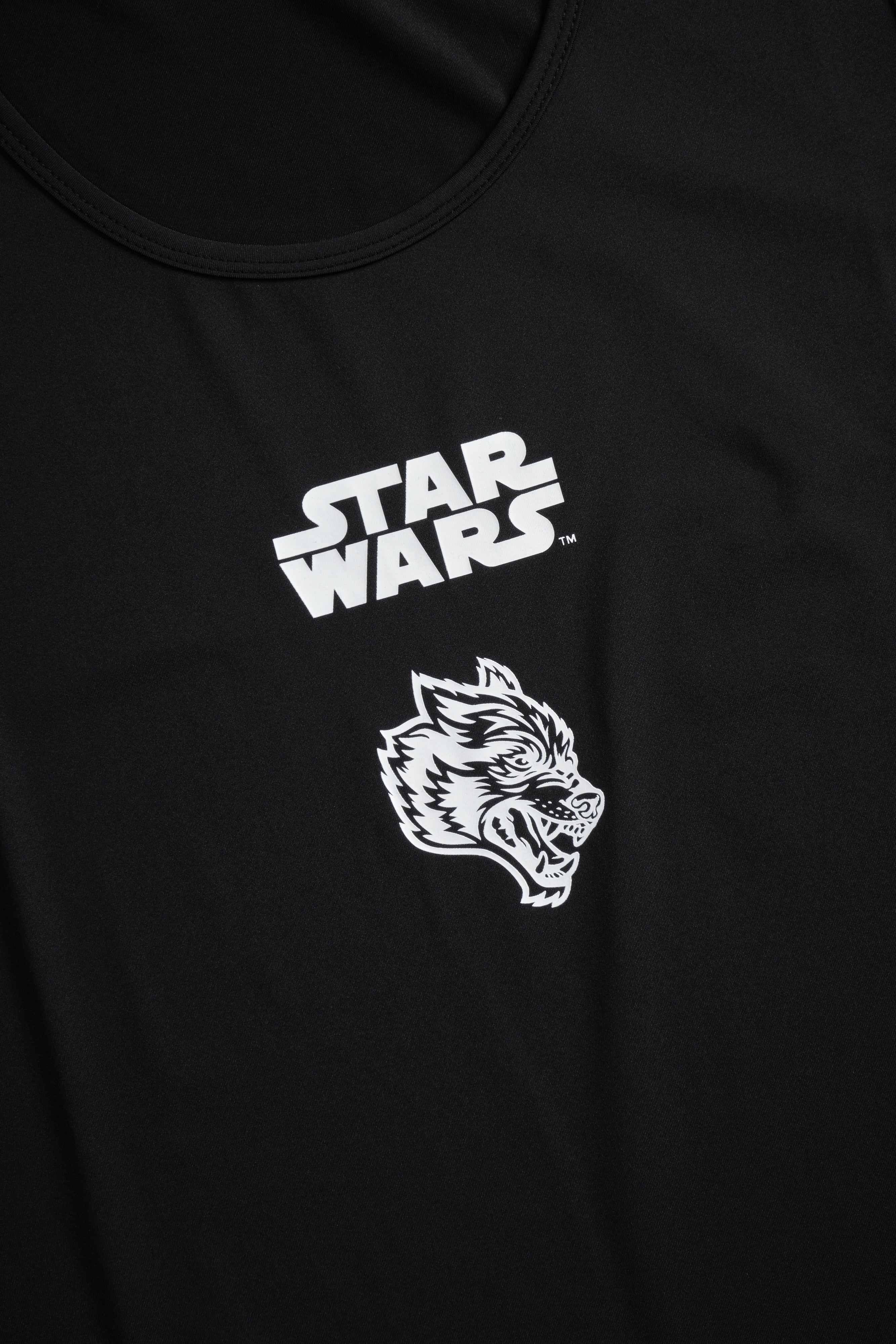 Star Wars "Dry Wolf" (Drop) Tank in Black