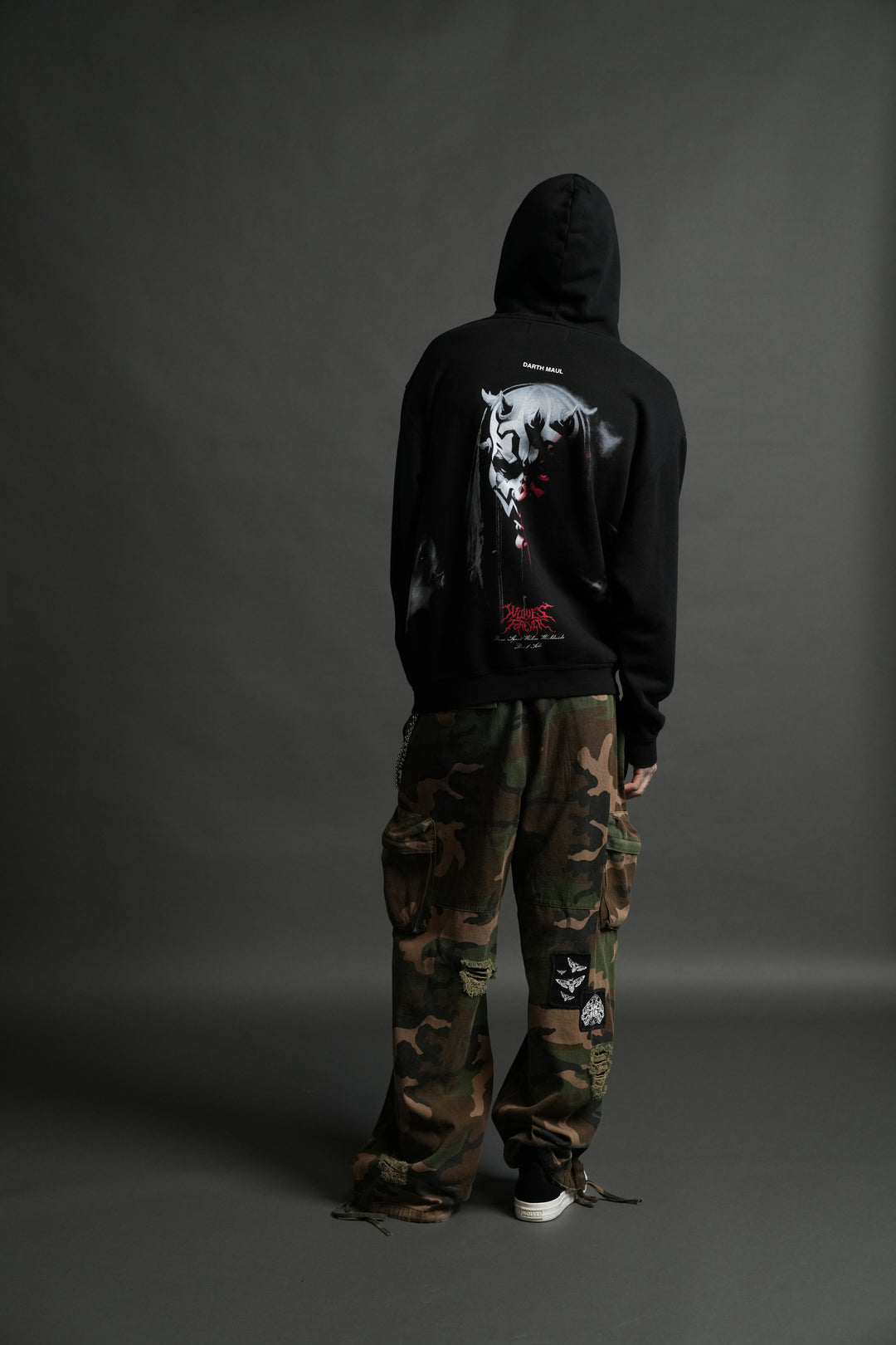 Dark Rage "Pierce" Hoodie in Black
