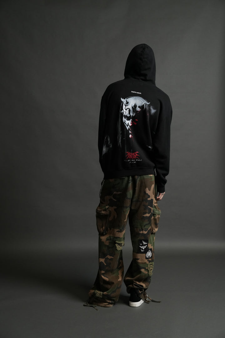 Dark Rage "Pierce" Hoodie in Black