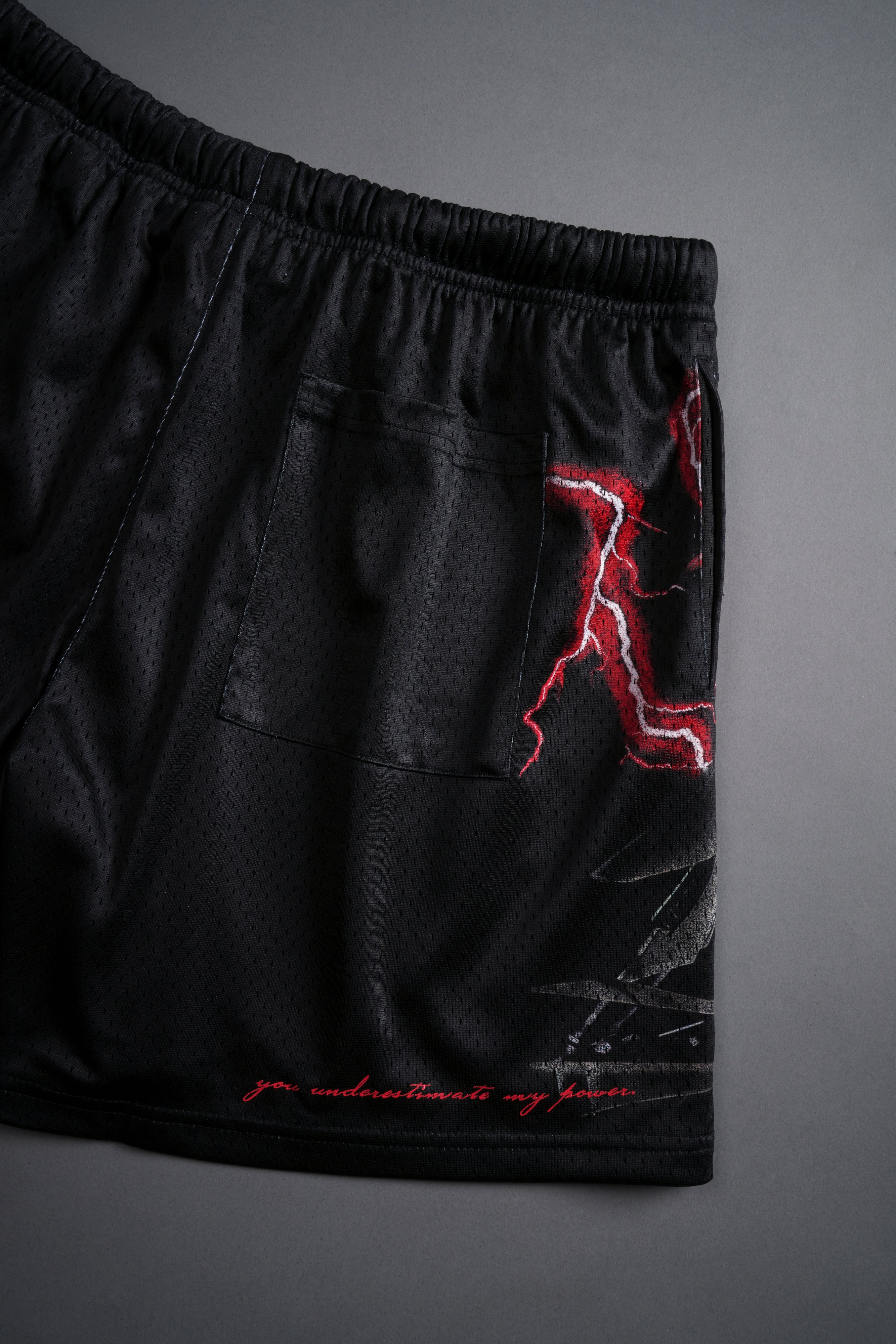 Grievous And Maul Mesh Shorts in Black – DarcSport
