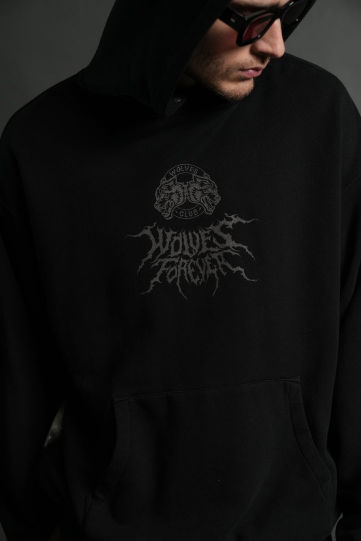 Dark Rage "Pierce" Hoodie in Black