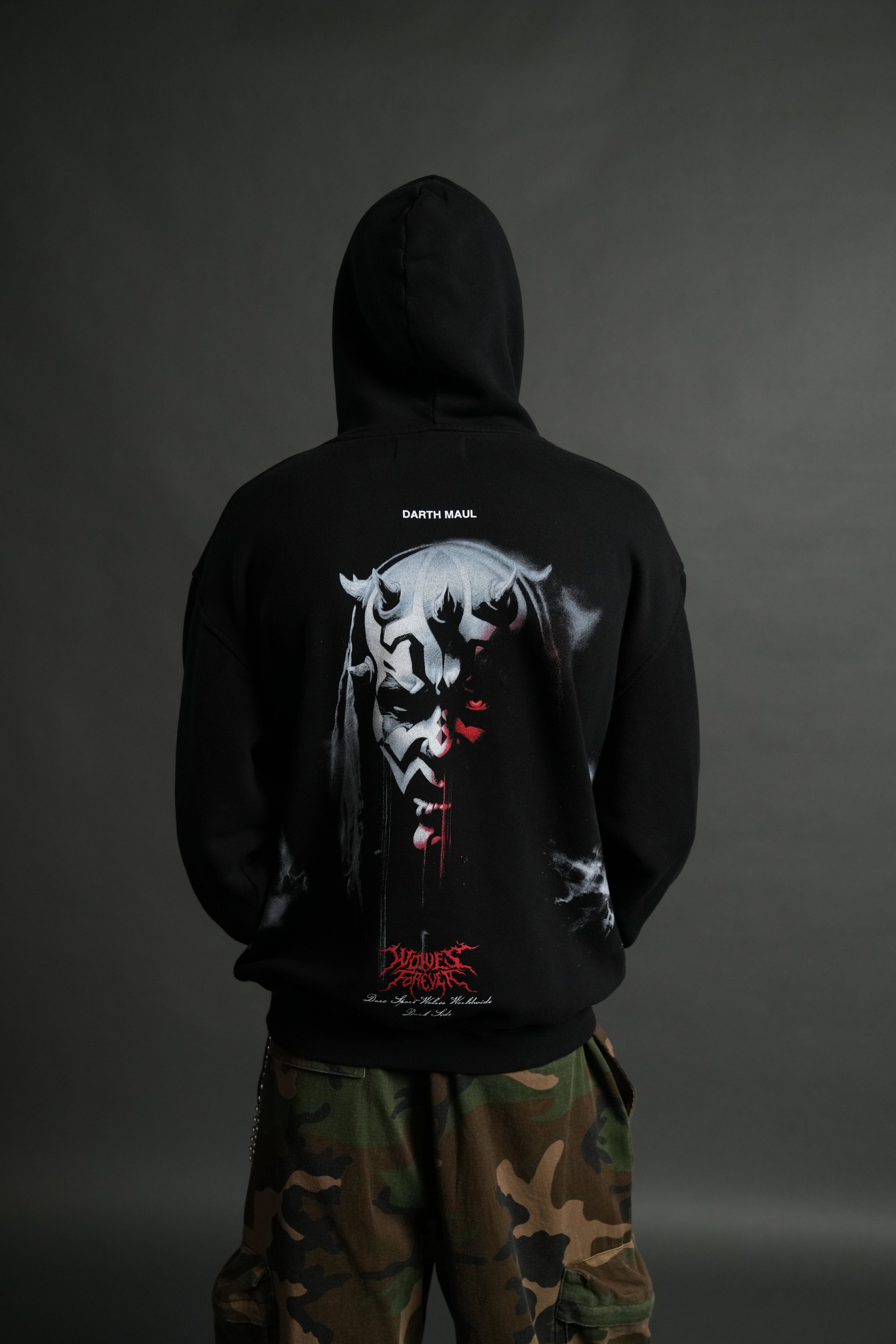 Dark Rage "Pierce" Hoodie in Black