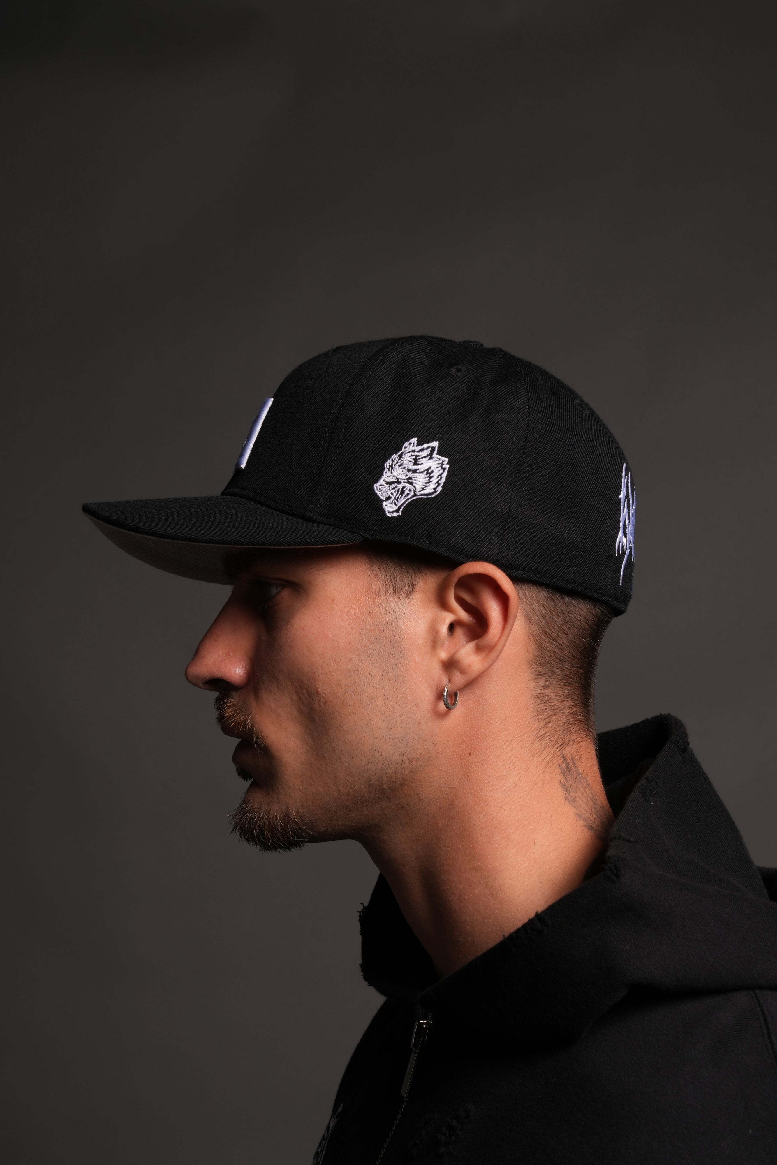 Los Angeles Forever Fitted Cap in Black