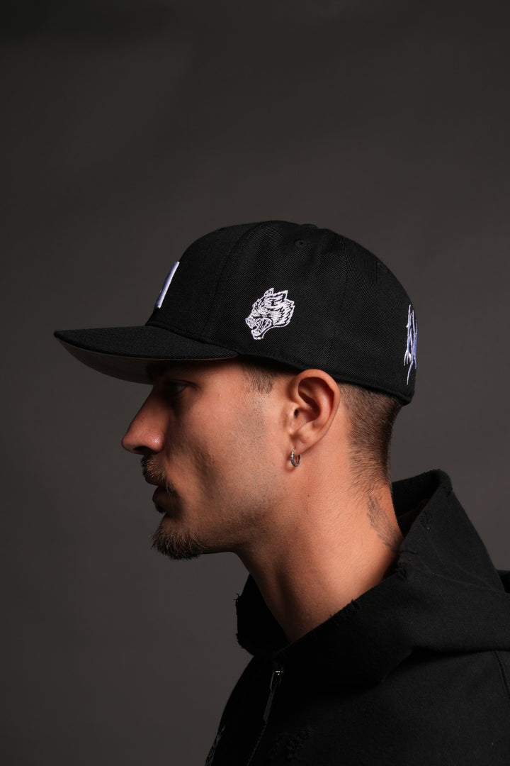 Los Angeles Forever Fitted Cap in Black