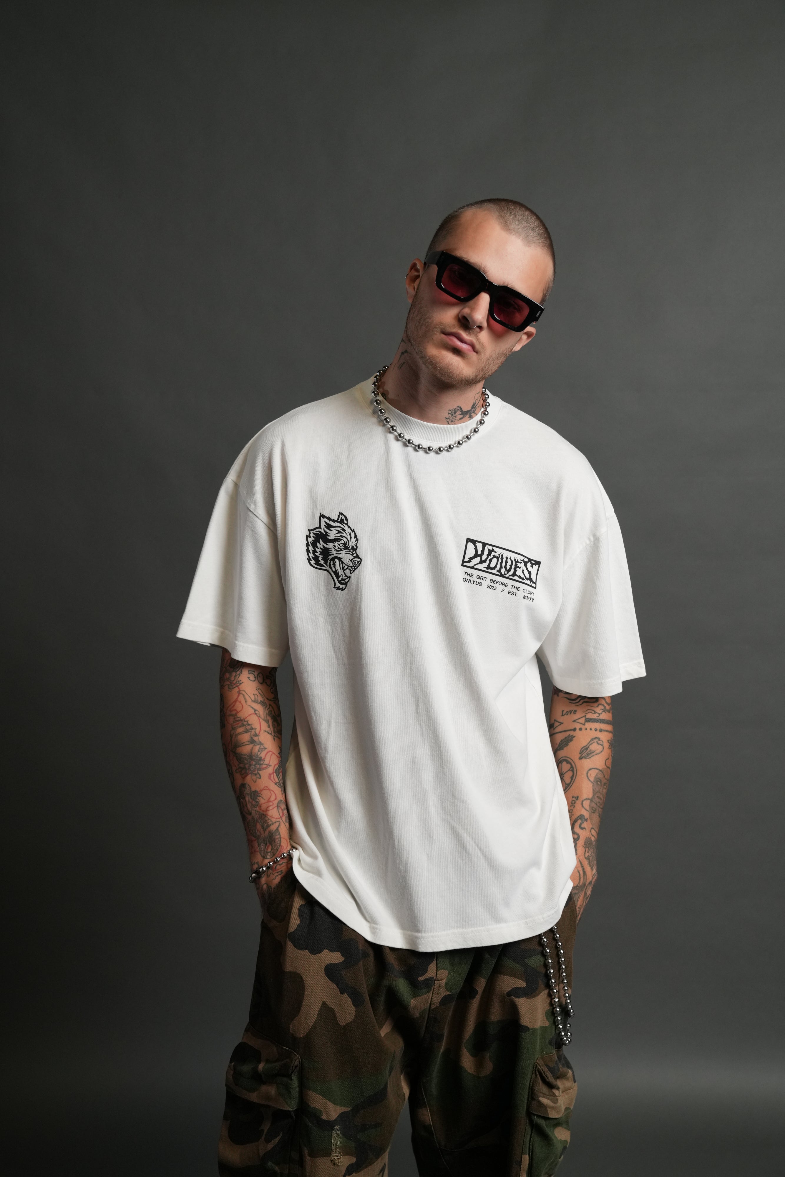 Boba Fett "Premium" Oversized Tee in Cream