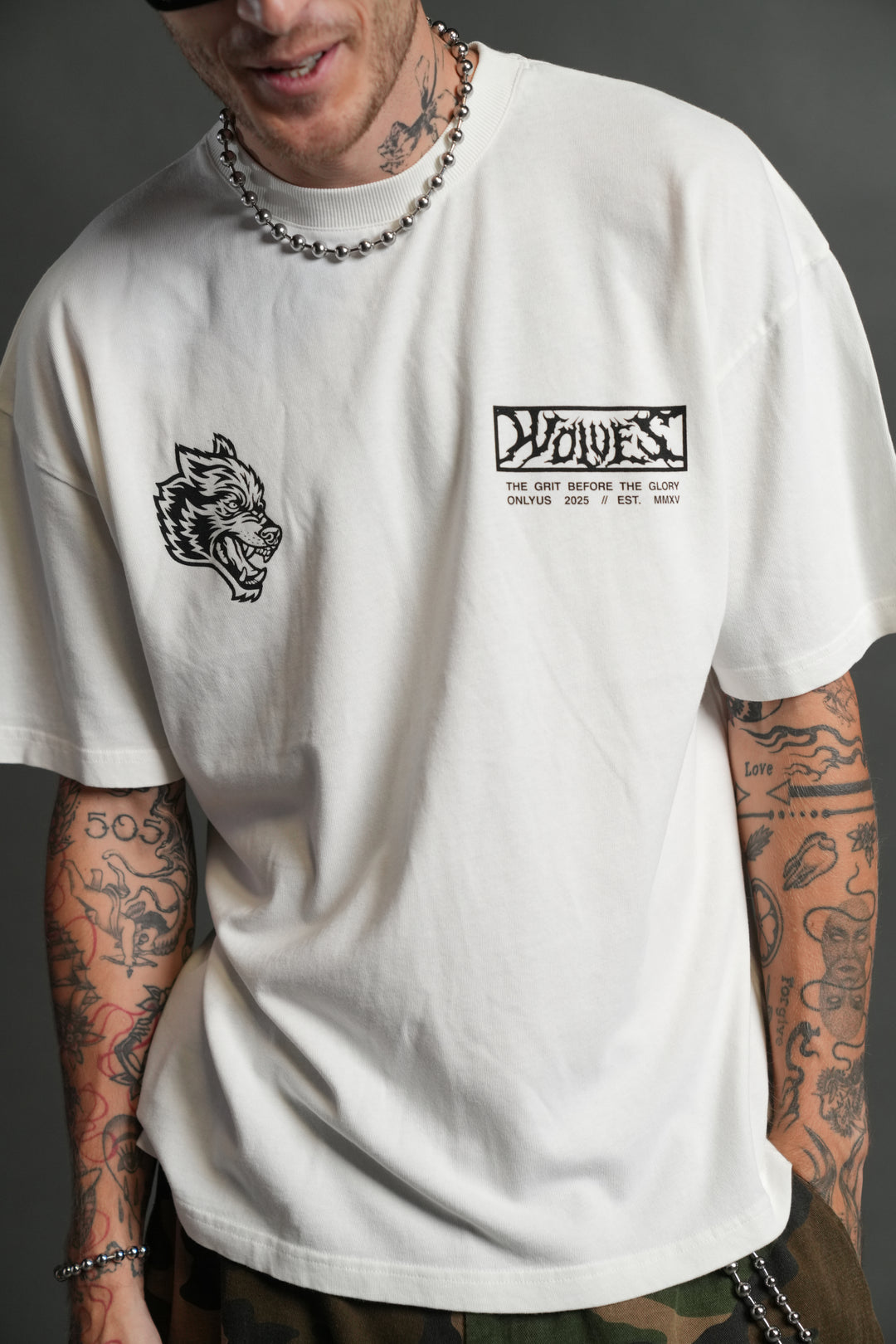 Boba Fett "Premium" Oversized Tee in Cream
