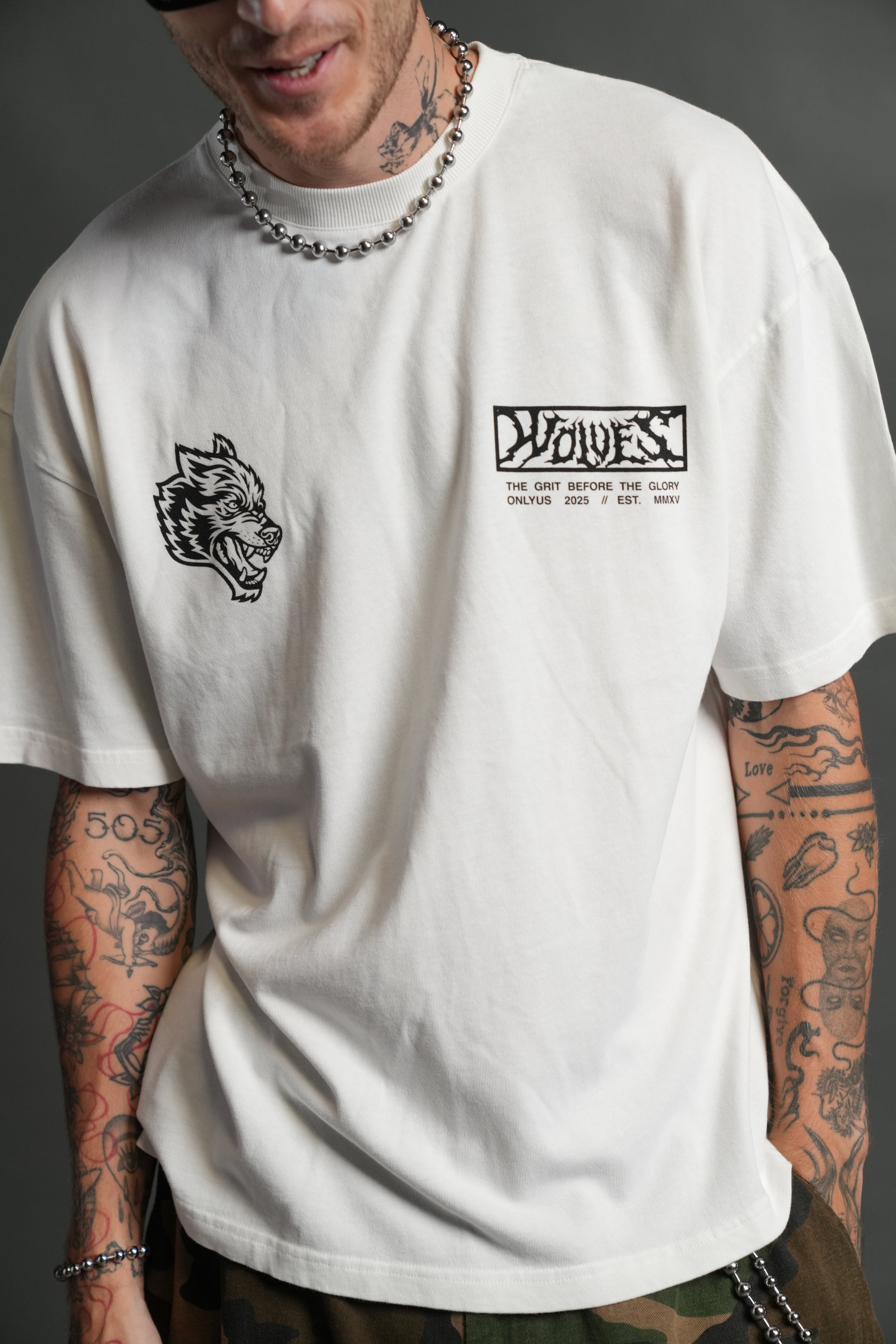 Boba Fett "Premium" Oversized Tee in Cream