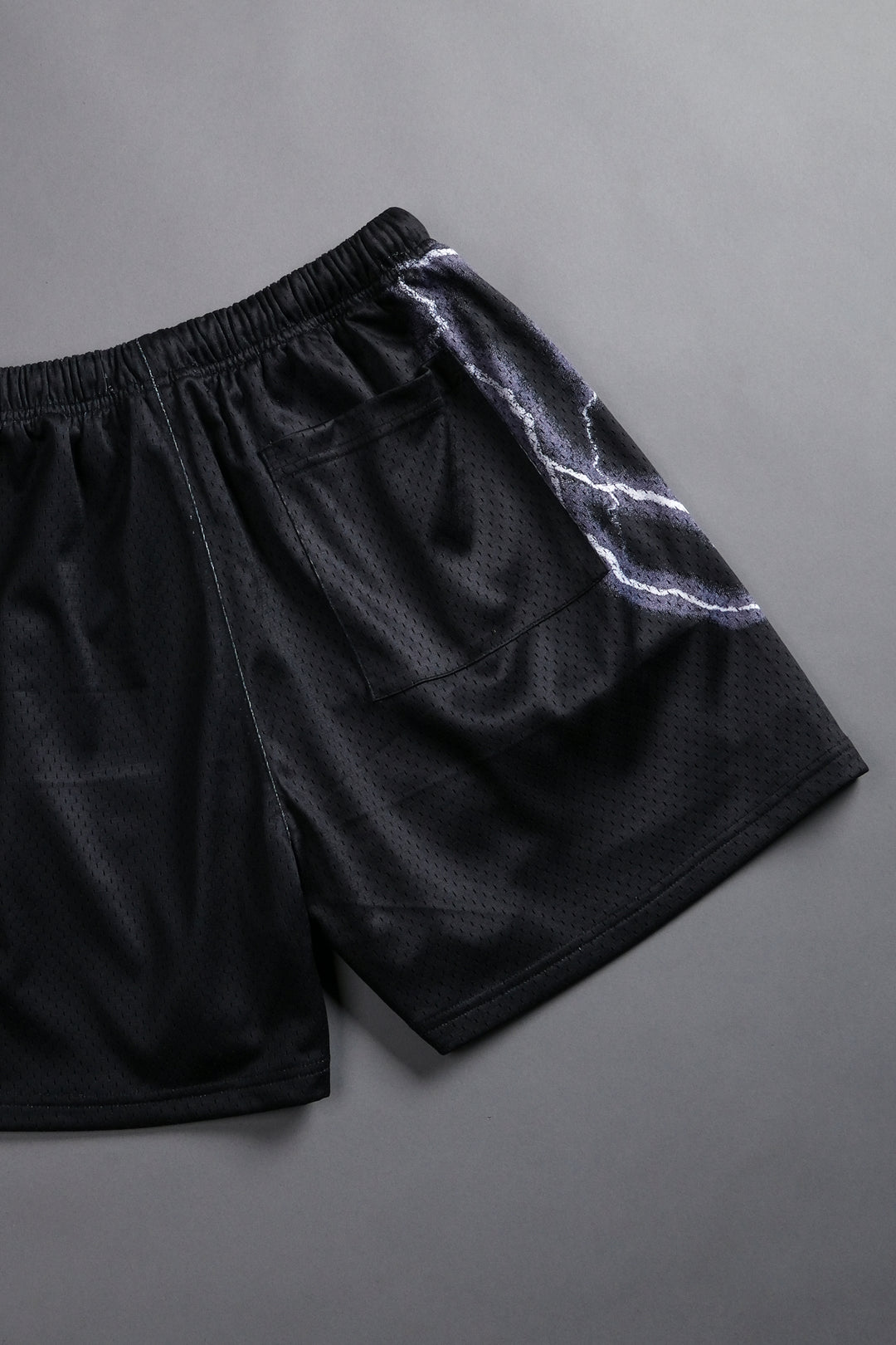 The Power Of The Dark Side Vader Mesh Shorts in Black