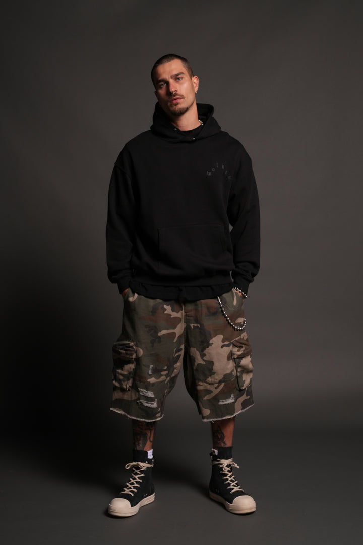 Homage To La Pierce Hoodie in Black