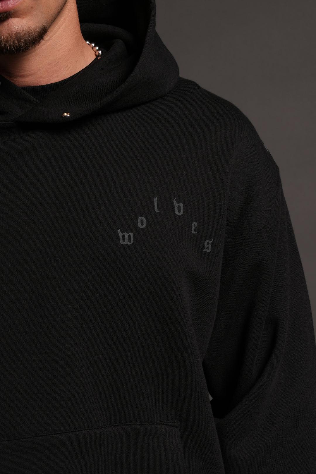 Homage To La Pierce Hoodie in Black