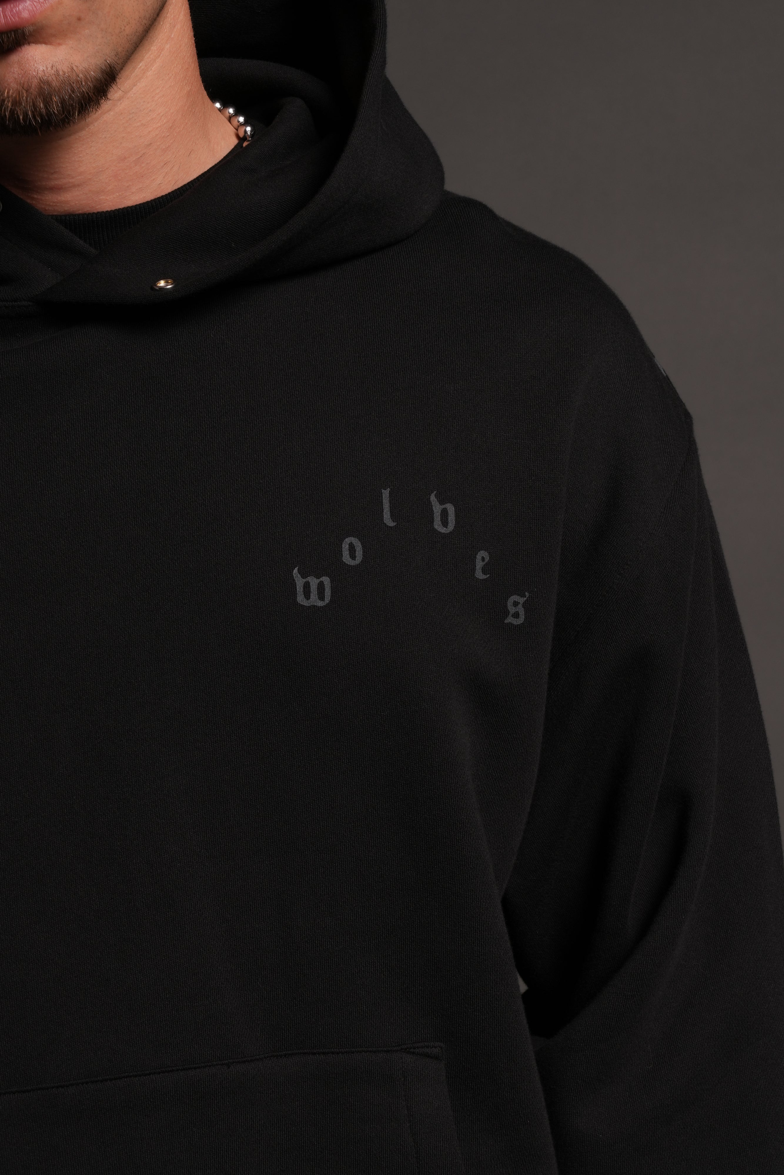 Homage To La Pierce Hoodie in Black