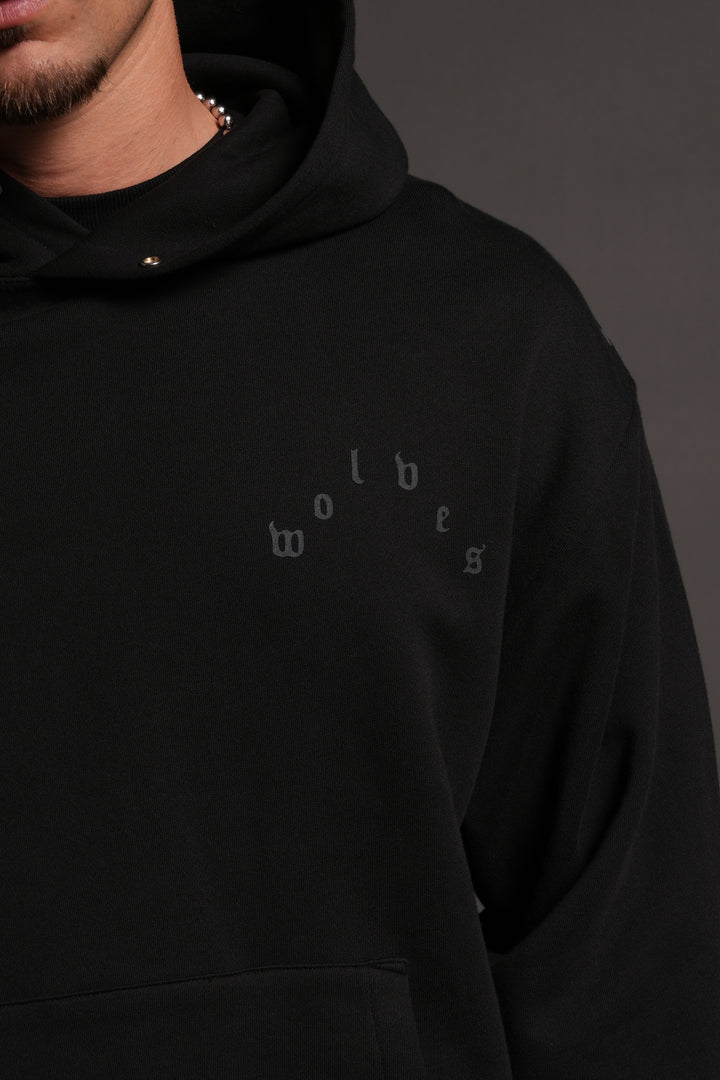 Homage To La Pierce Hoodie in Black