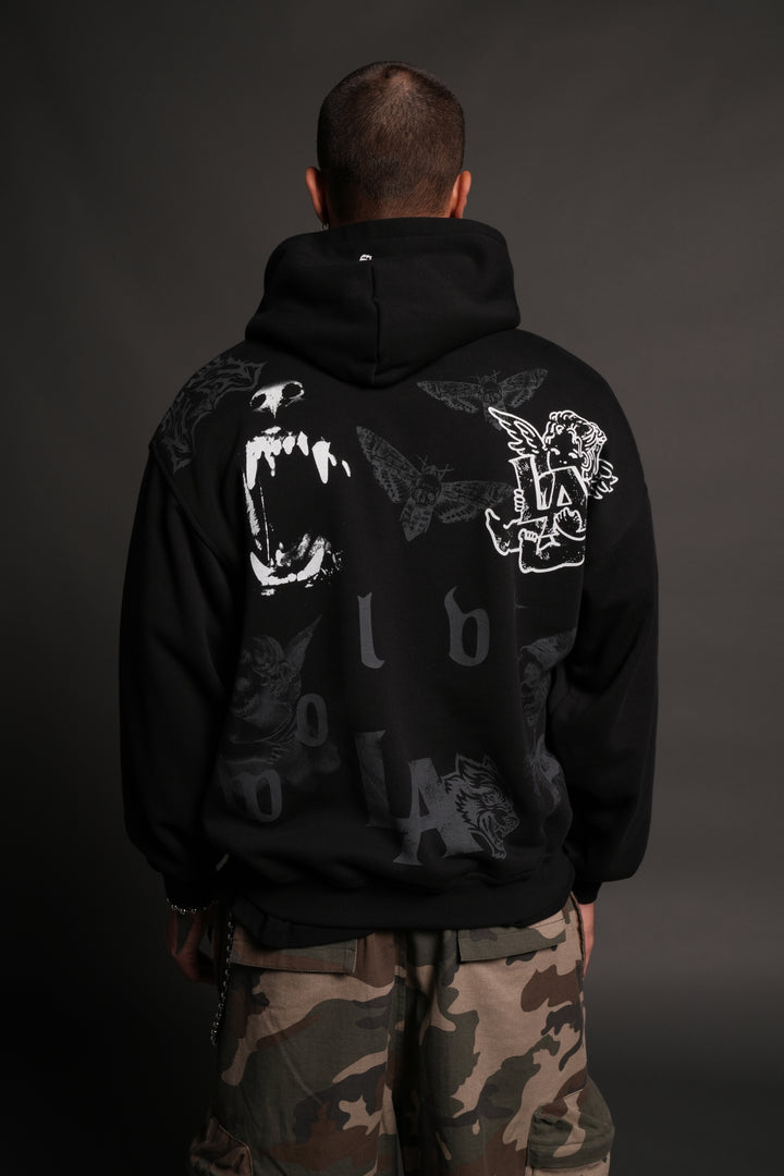 Homage To La Pierce Hoodie in Black