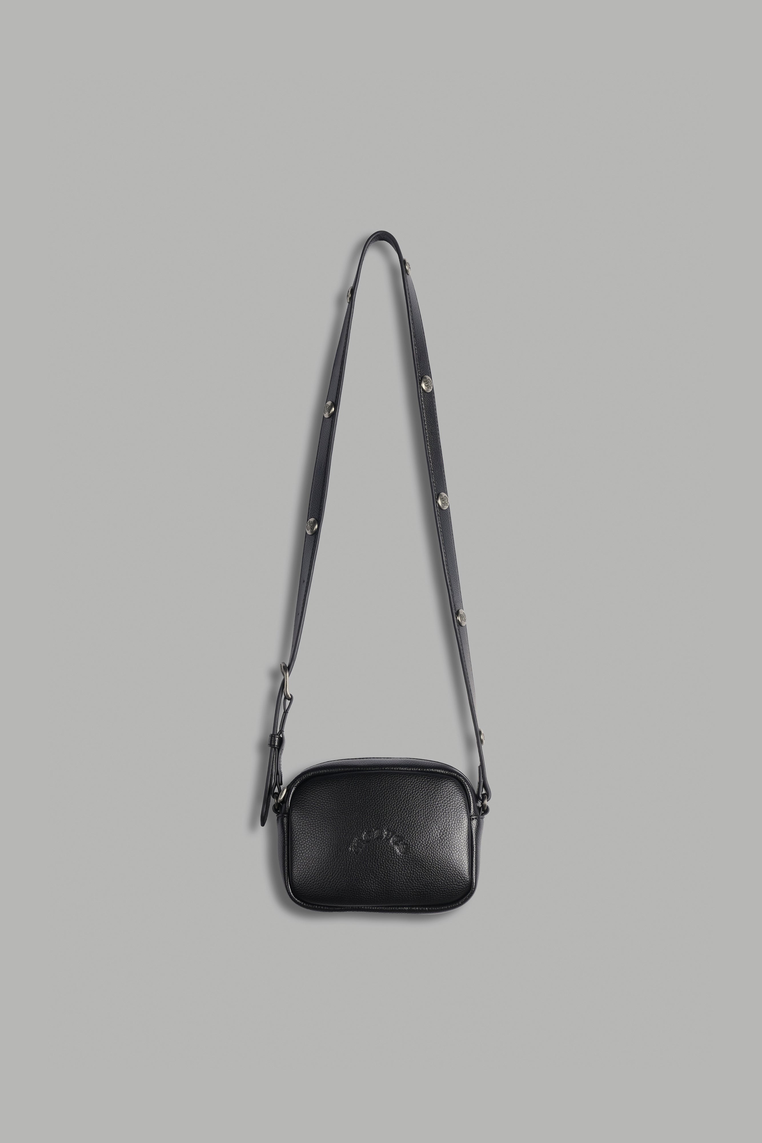 Wolves Chopper Blade Leather Side Bag in Black – DarcSport