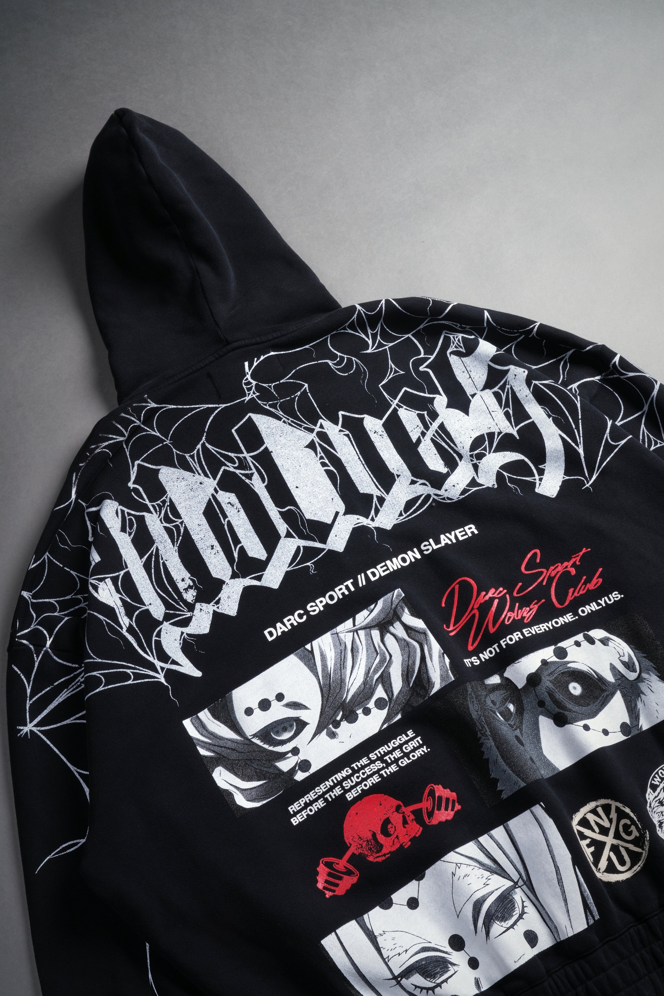 【THEAIRTOWN】polkadot padding jumper_Black The Spider Family 