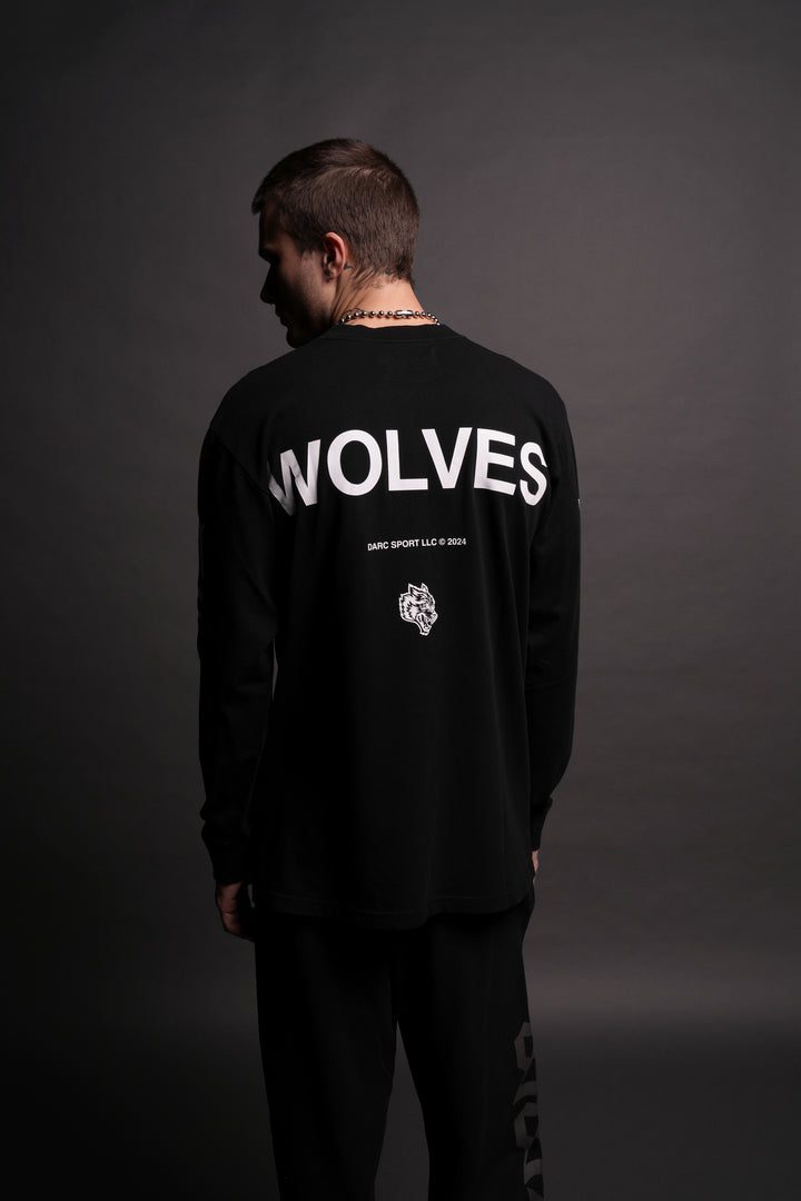 Ultimate Frontier "Premium" L/S Tee in Black