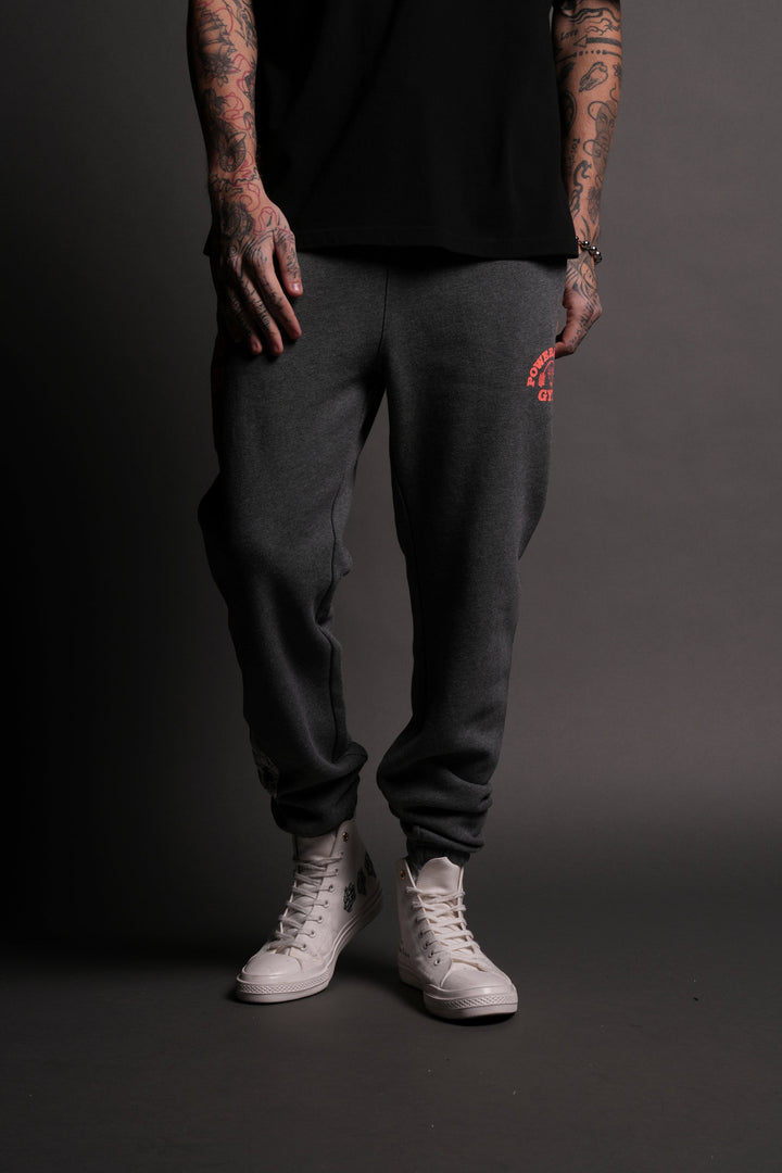 Powerhouse Wolves Post Lounge Sweats in Darc Heather Gray