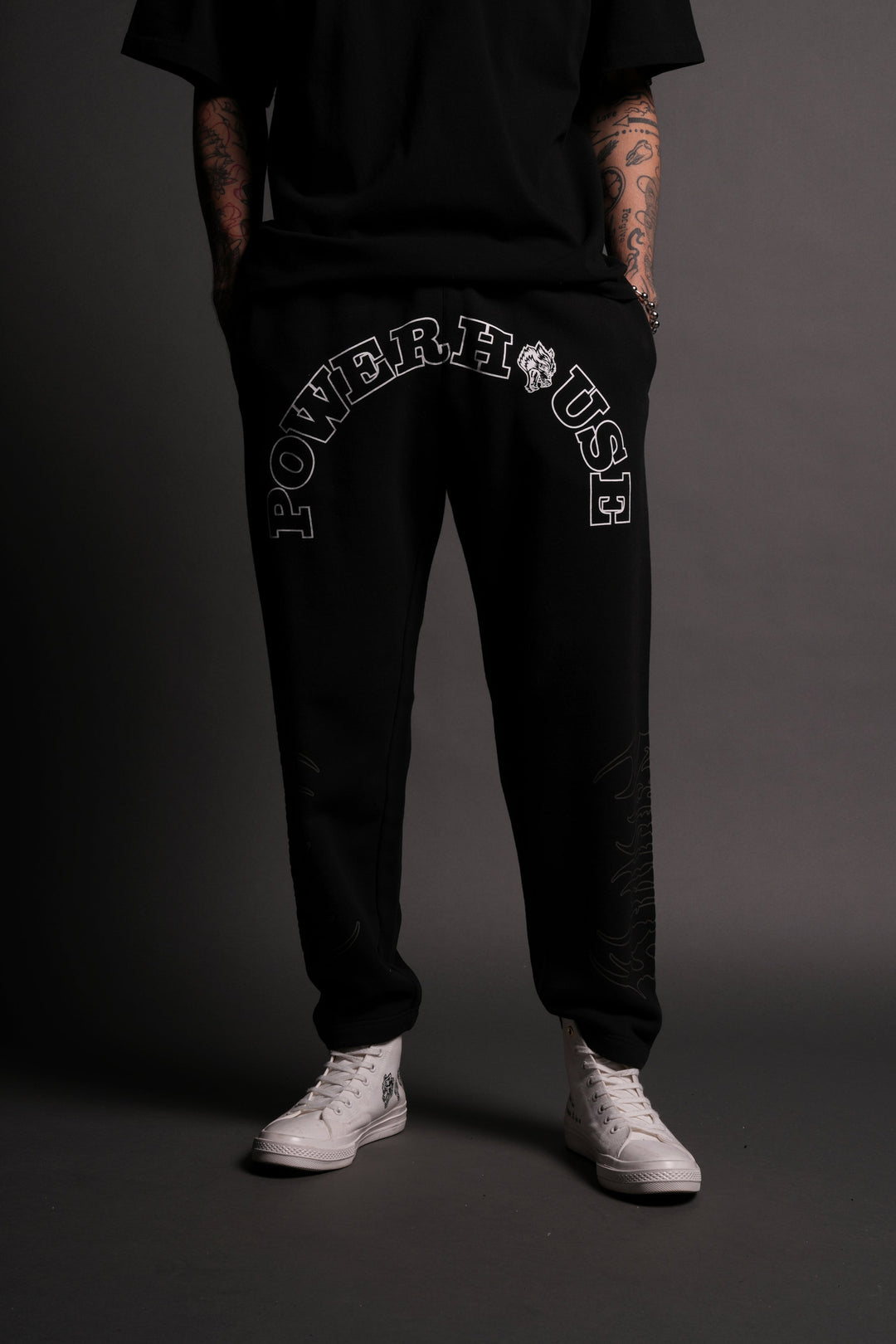 Powerhouse Forever Kumite V2 Sweat Pants in Black