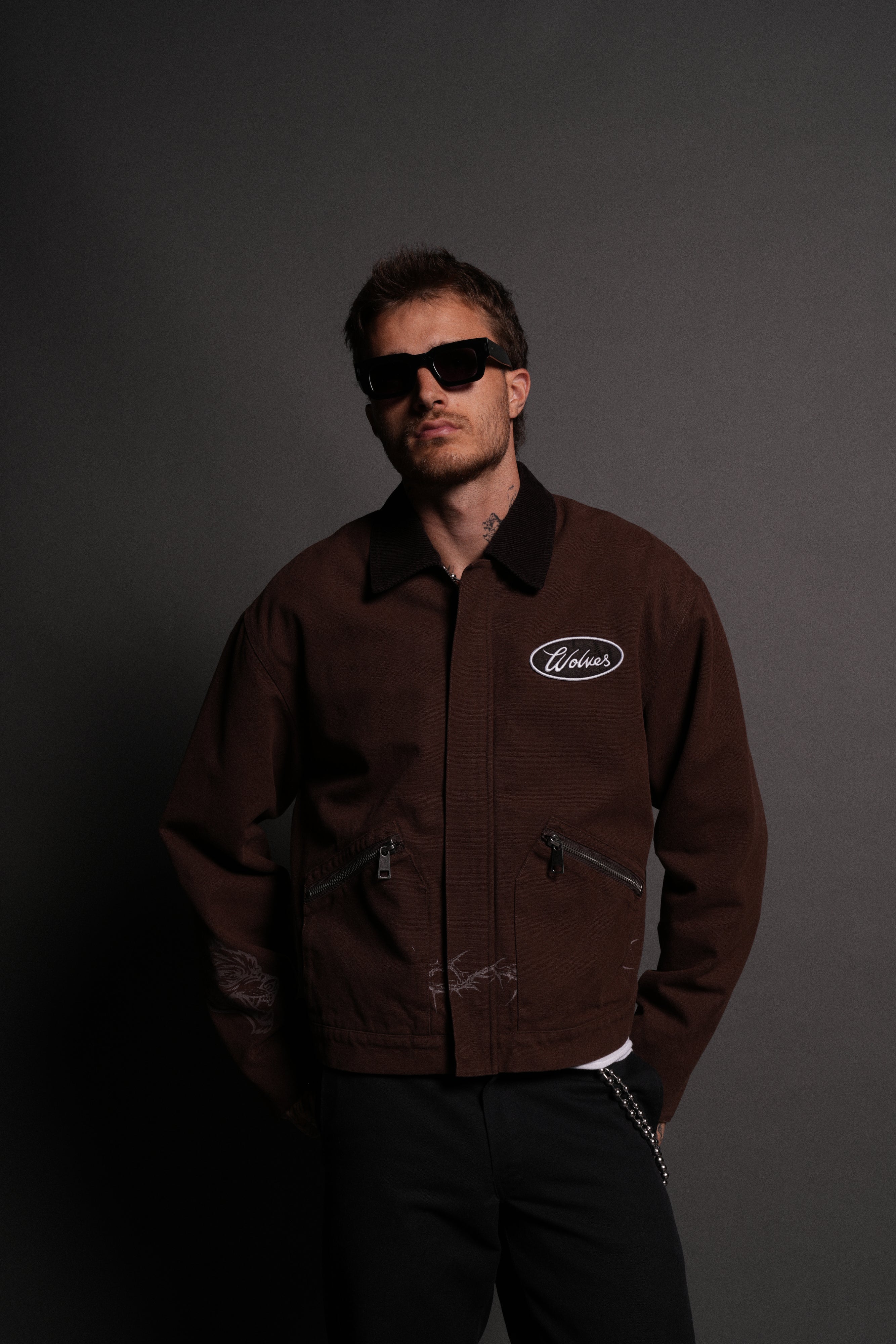Thorns Lightweight Earl Jacket in Darc Desert Dust