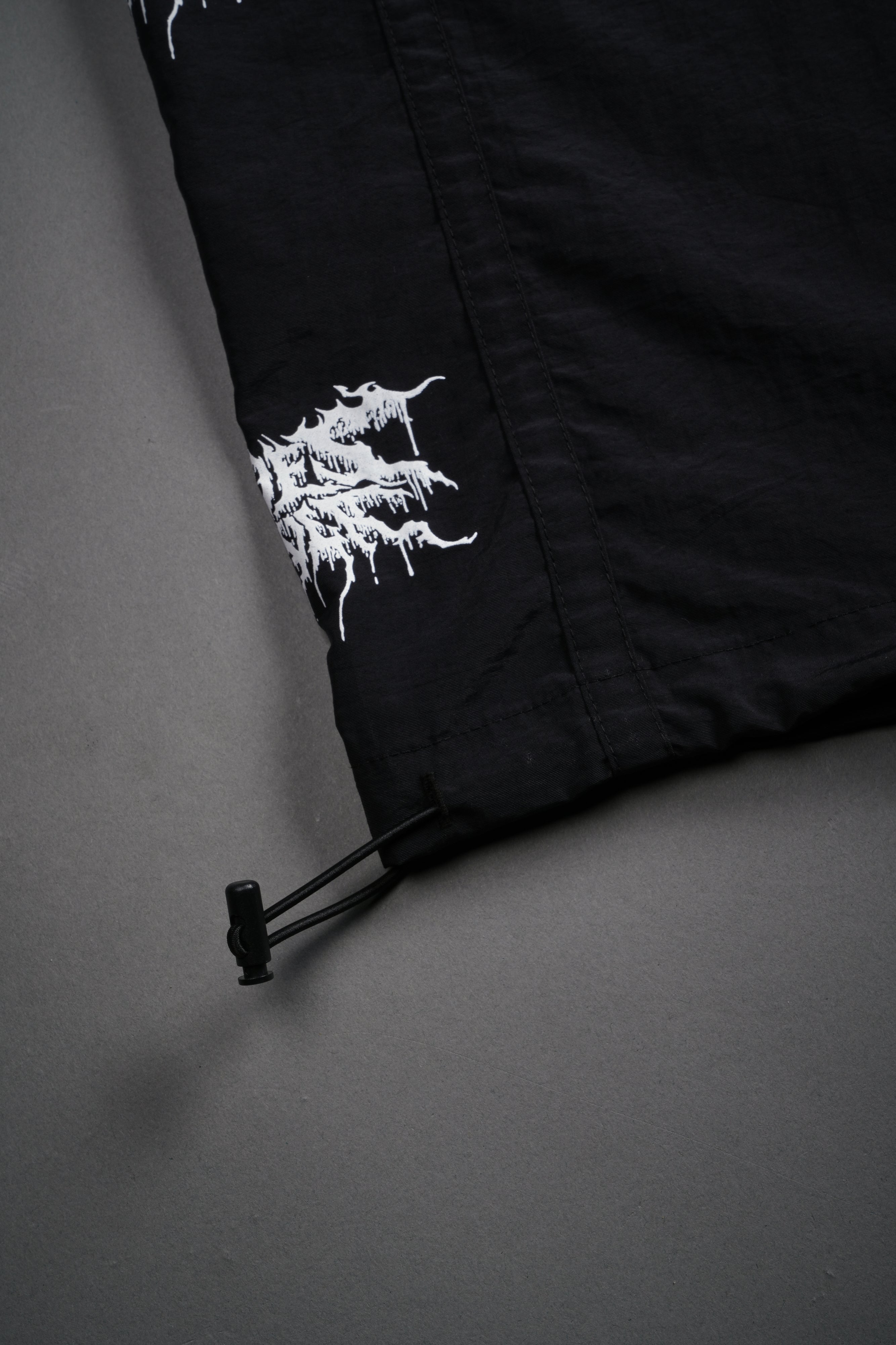 Drip Hesh Remind Track Pants in Black/White