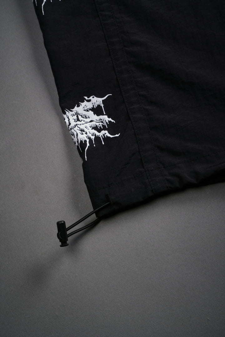Drip Hesh Remind Track Pants in Black/White