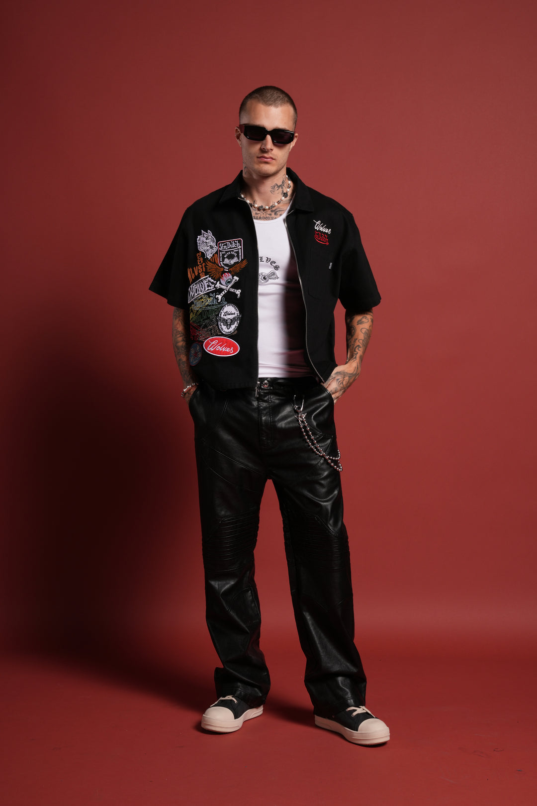 Darc Kulture Vince Shirt in Black