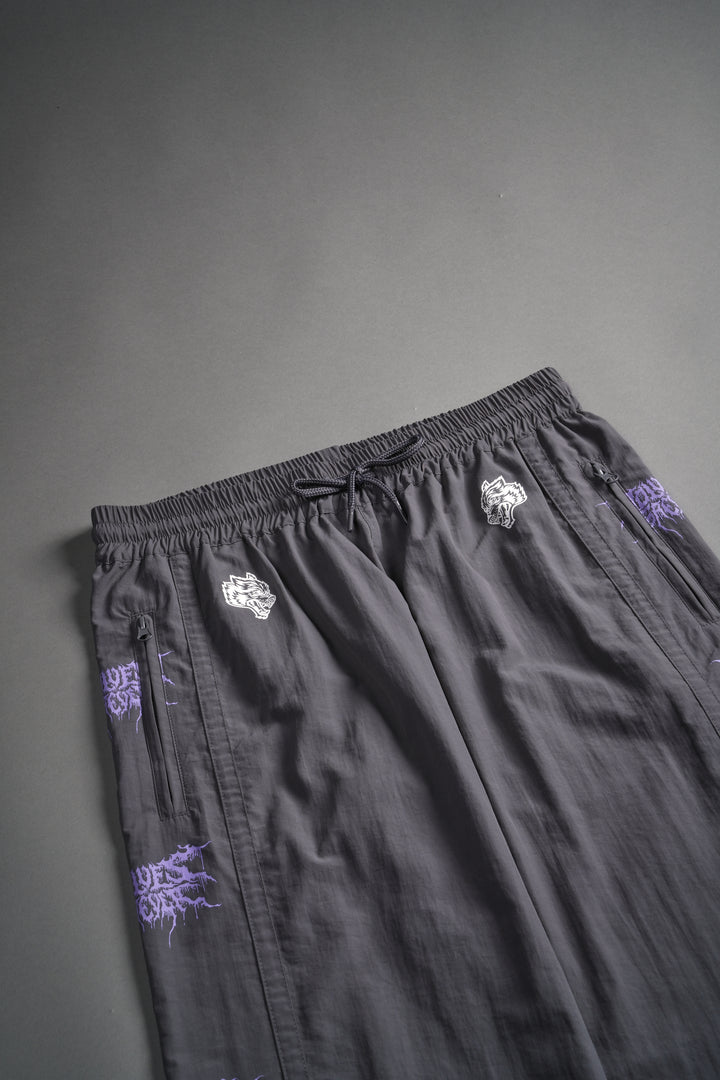 Drip Hesh Remind Track Pants in Wolf Gray