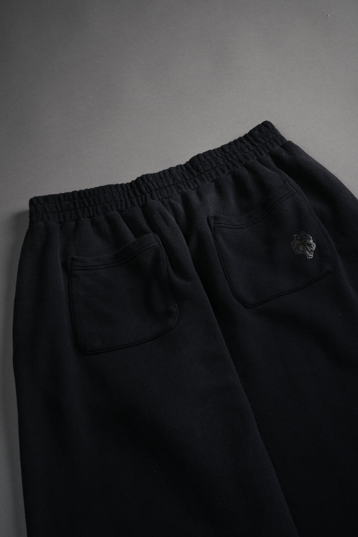 Darc Wandering Moaty Sweat Pants in Black Drift Wash