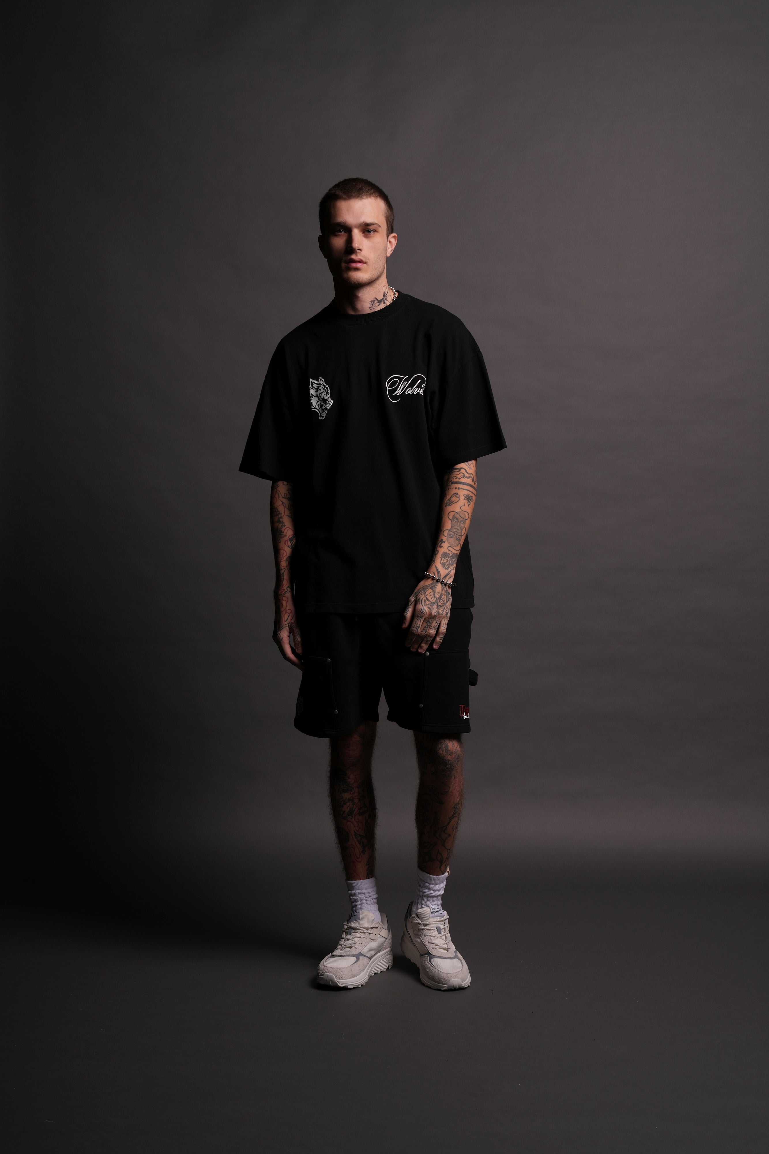 (1 OF 500) Have No Fear "Premium" Oversized Tee in Black