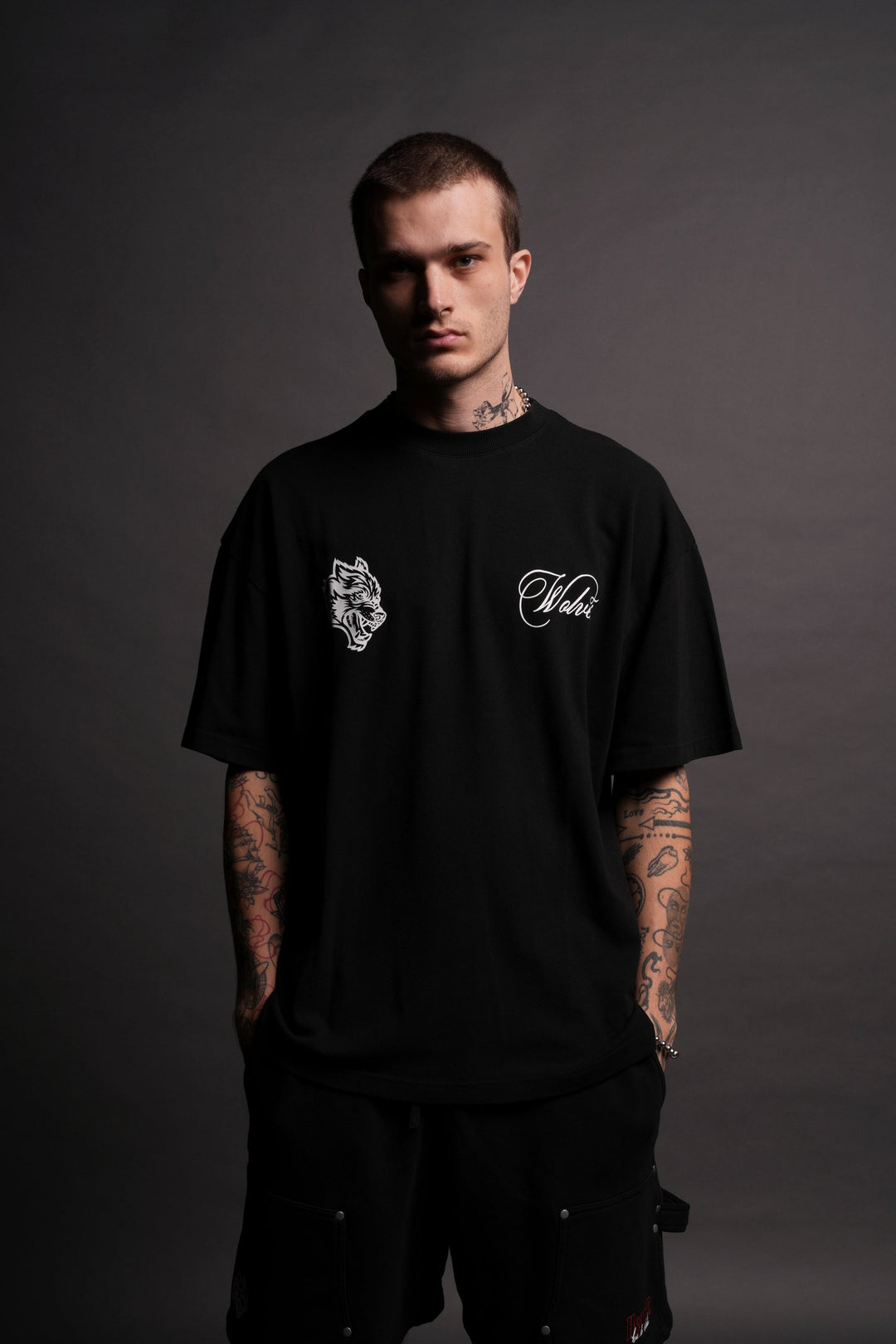 (1 OF 500) Have No Fear "Premium" Oversized Tee in Black