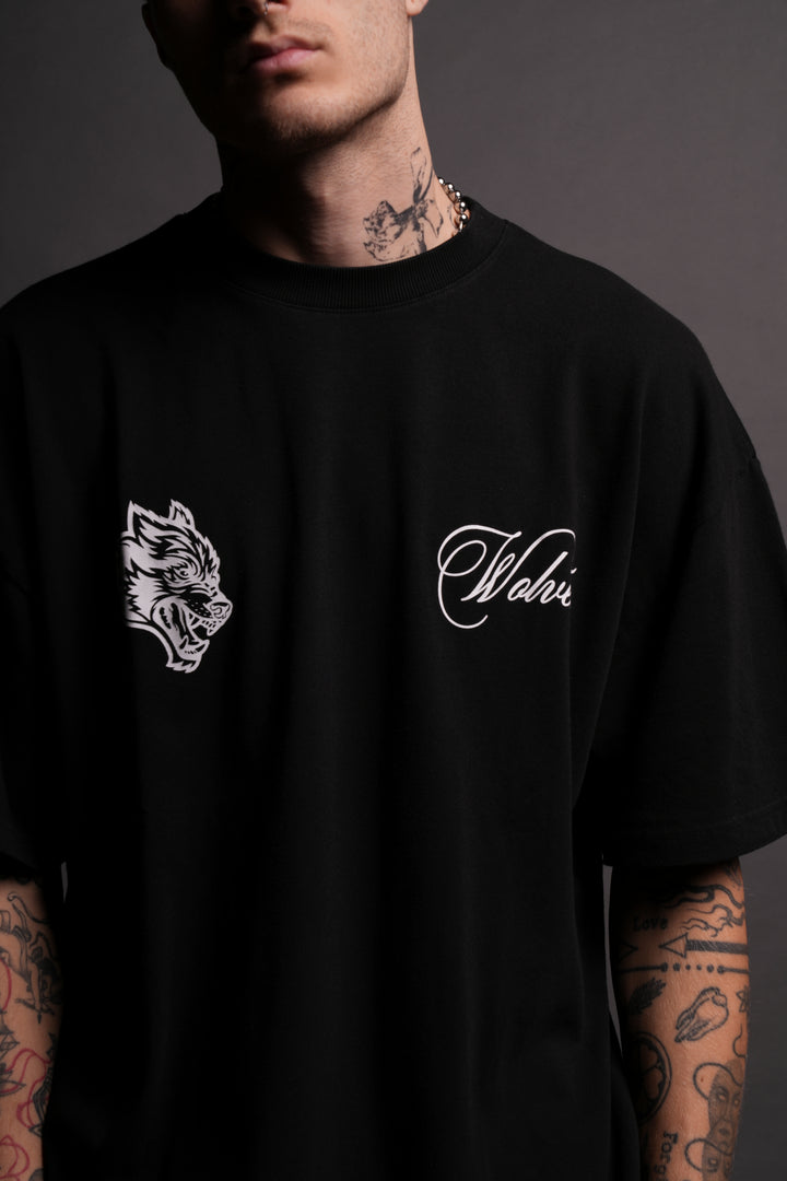 (1 OF 500) Have No Fear "Premium" Oversized Tee in Black