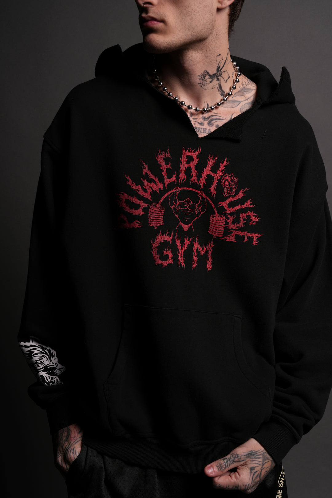 Iron Flame "Dempsey" Hoodie in Black